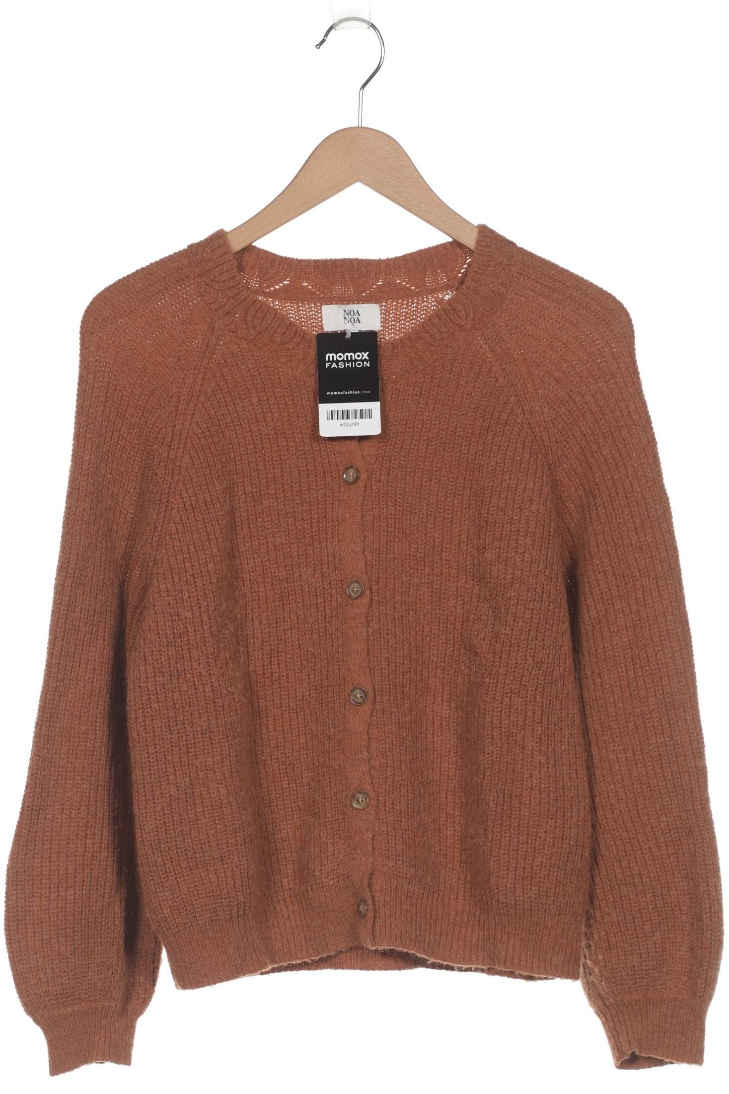 

Noa Noa Damen Strickjacke, braun, Gr. 38