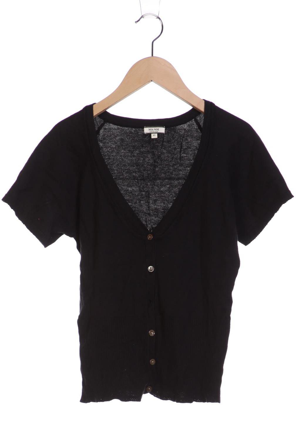 

Noa Noa Damen Strickjacke, schwarz, Gr. 34