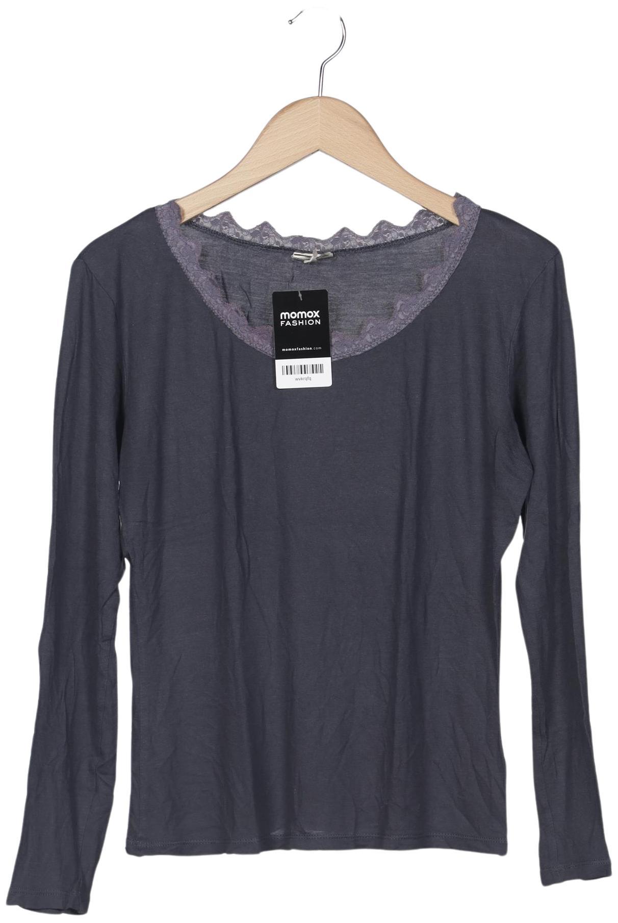 

Noa Noa Damen Langarmshirt, grau, Gr. 38