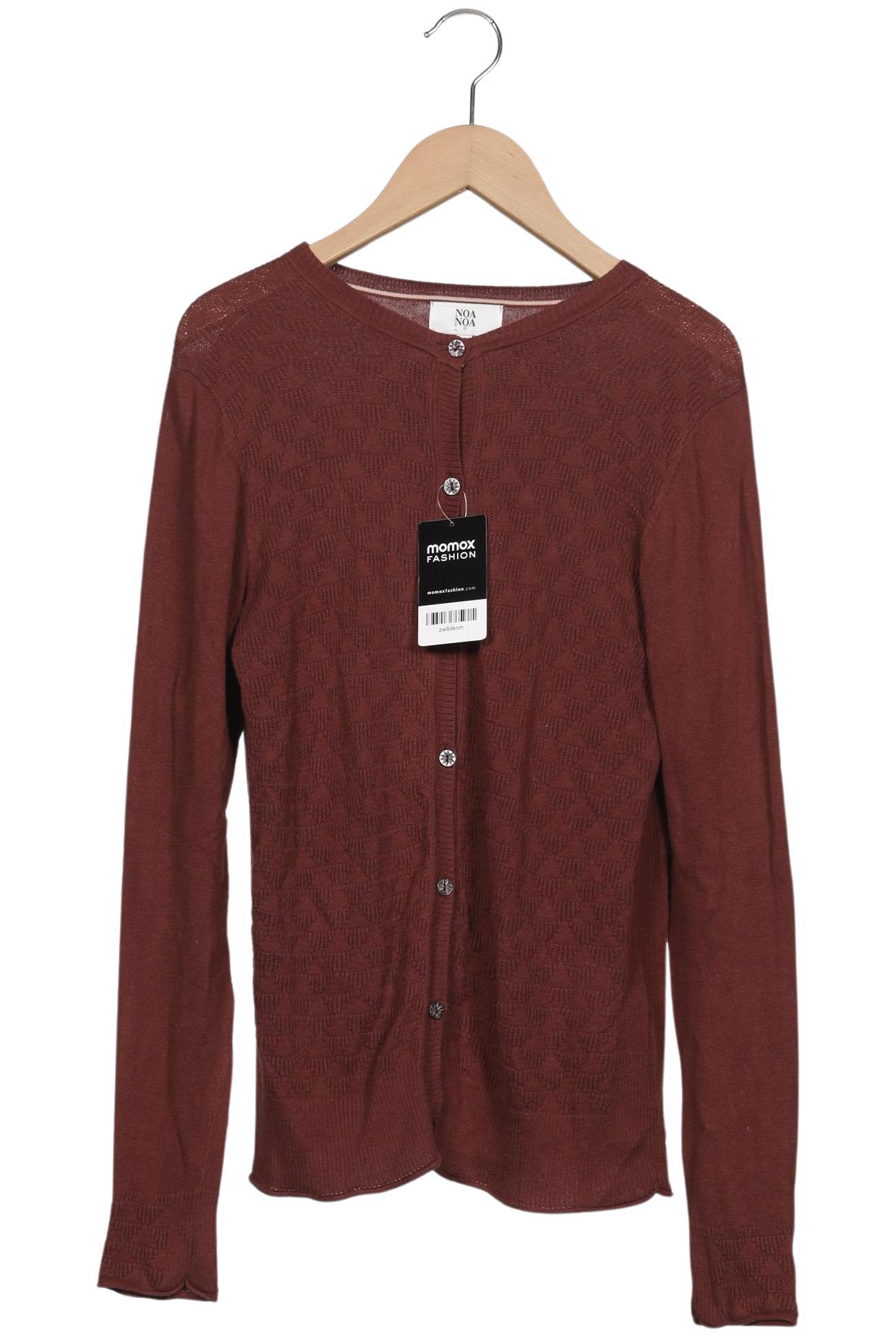 

Noa Noa Damen Strickjacke, bordeaux, Gr. 36