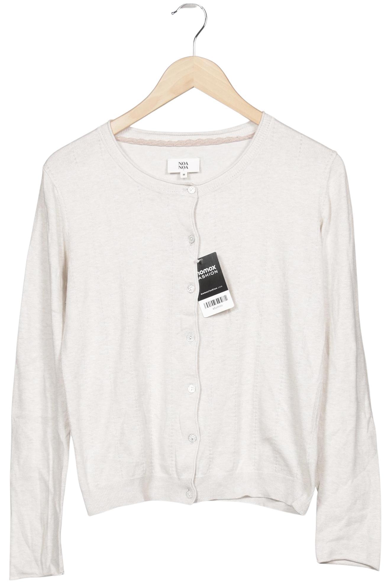 

Noa Noa Damen Strickjacke, beige, Gr. 38