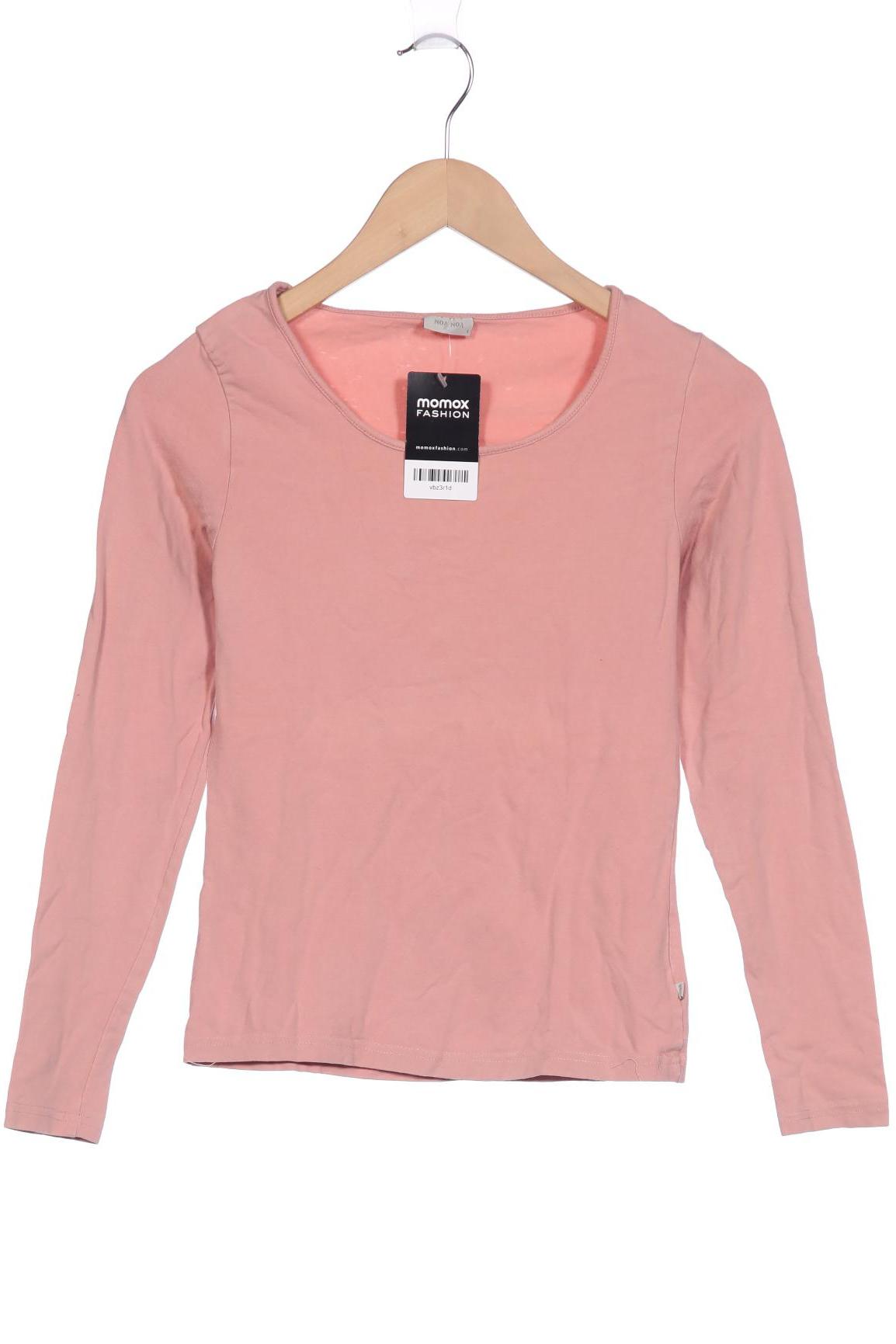 

Noa Noa Damen Langarmshirt, pink, Gr. 36