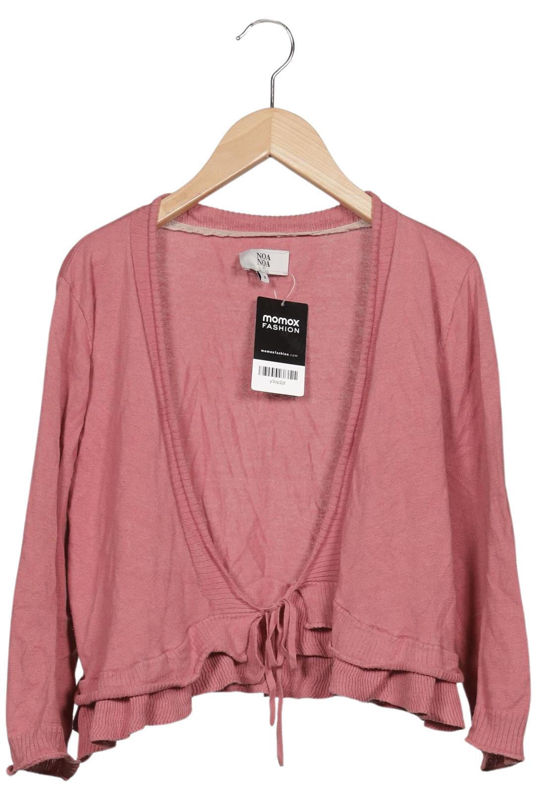 

Noa Noa Damen Strickjacke, pink, Gr. 36