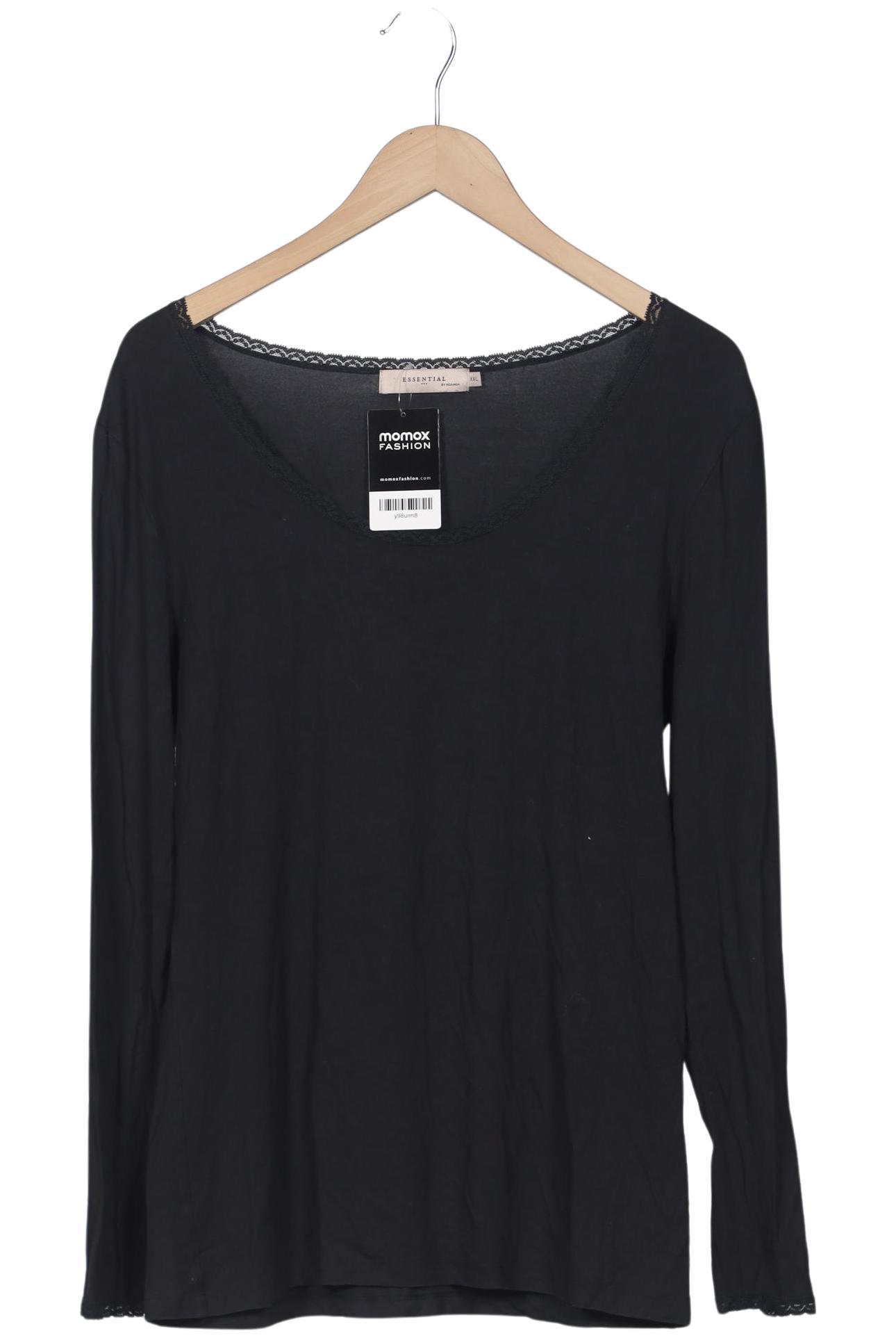 

Noa Noa Damen Langarmshirt, marineblau, Gr. 46