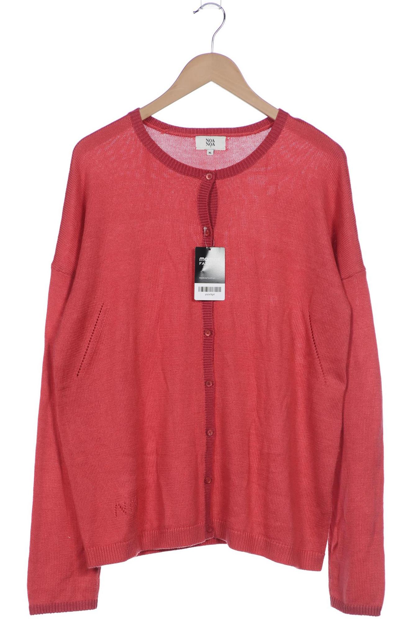 

Noa Noa Damen Strickjacke, pink, Gr. 44