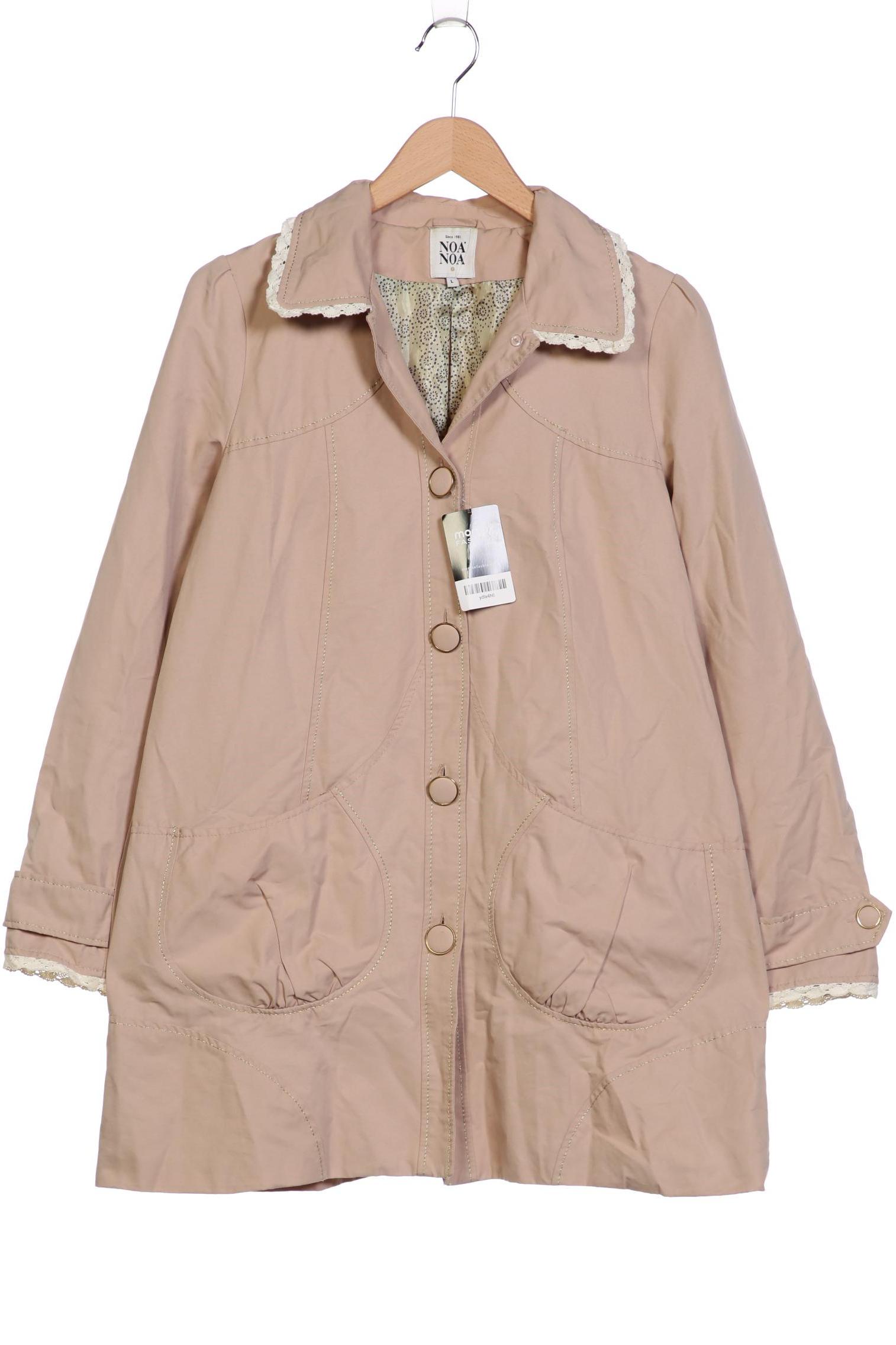 

Noa Noa Damen Mantel, beige, Gr. 42