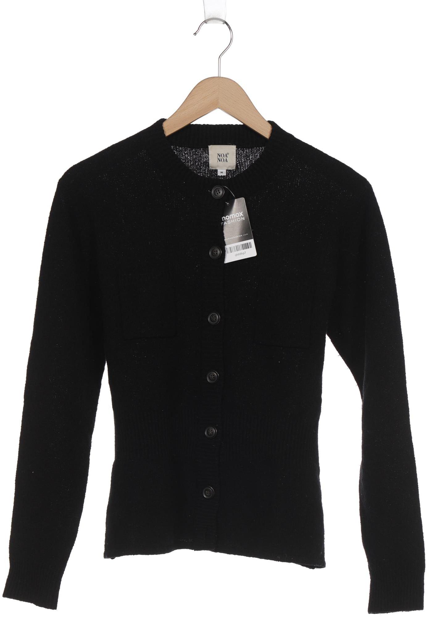 

Noa Noa Damen Strickjacke, schwarz, Gr. 38