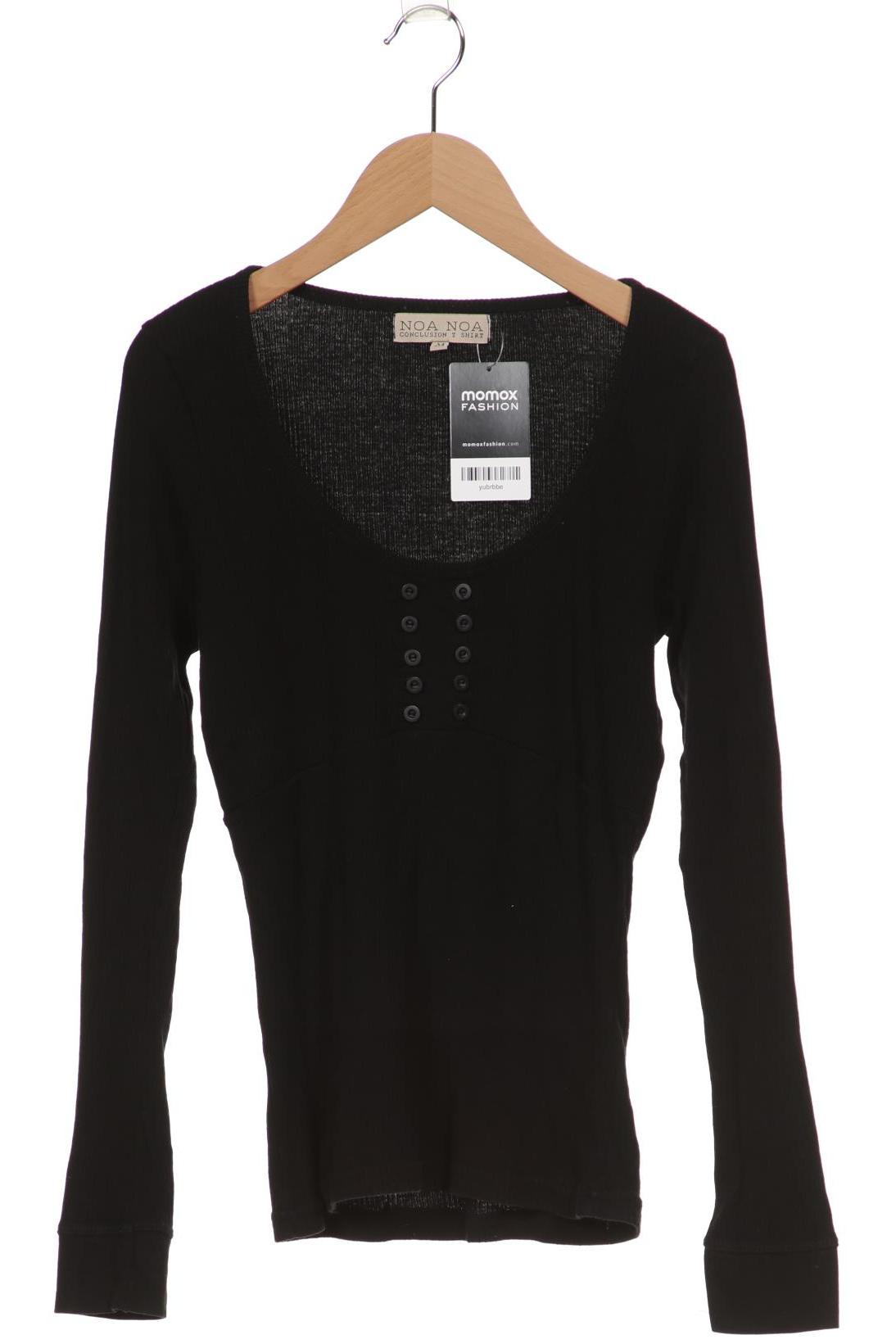 

Noa Noa Damen Langarmshirt, schwarz