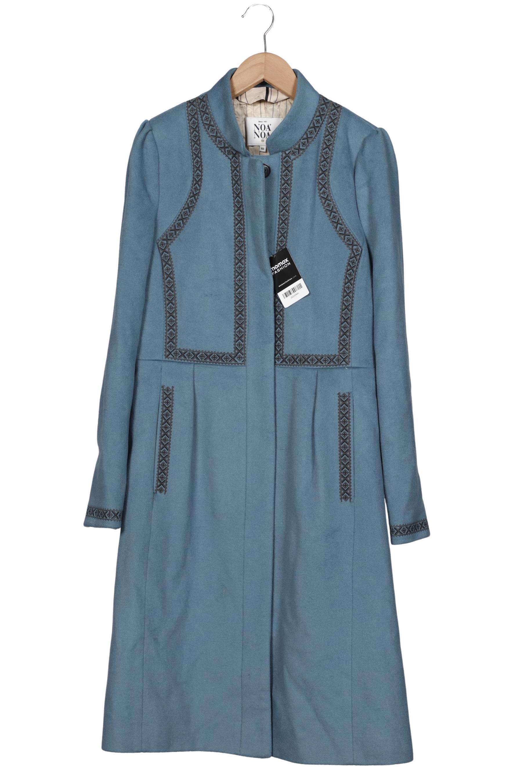 

Noa Noa Damen Mantel, blau, Gr. 40