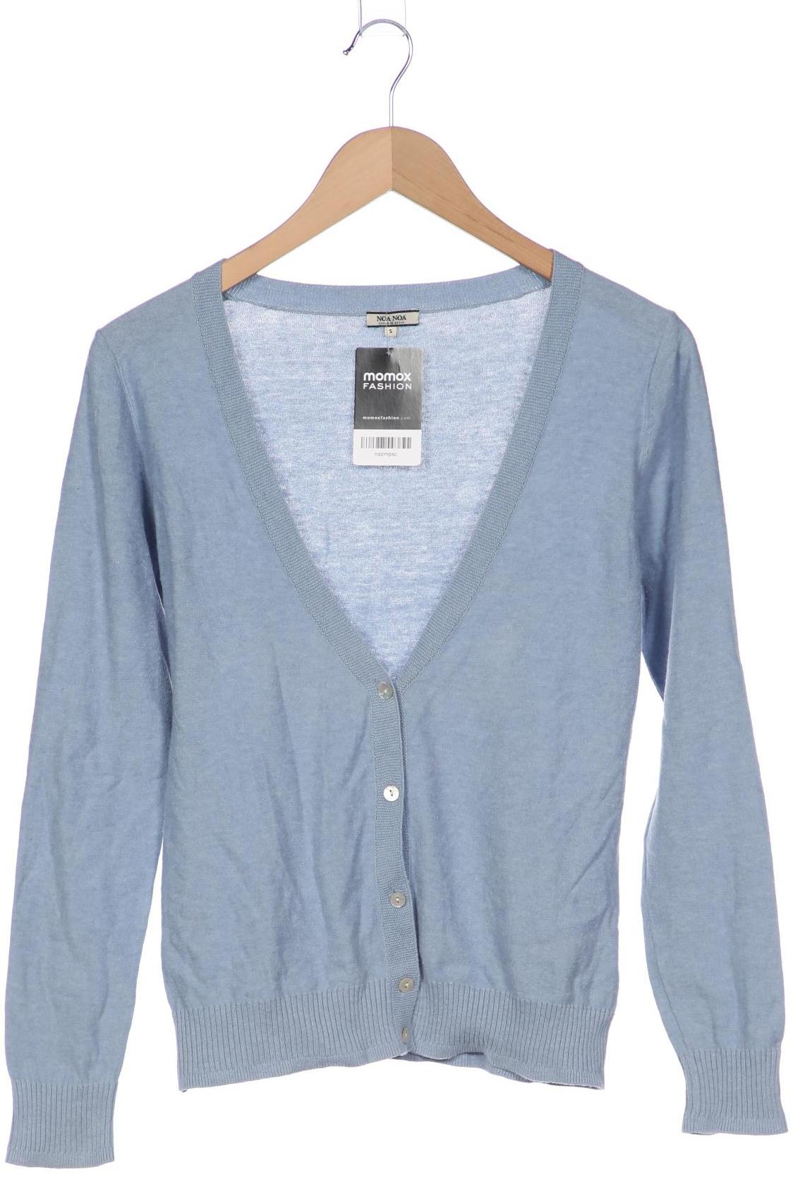 

Noa Noa Damen Strickjacke, blau, Gr. 36