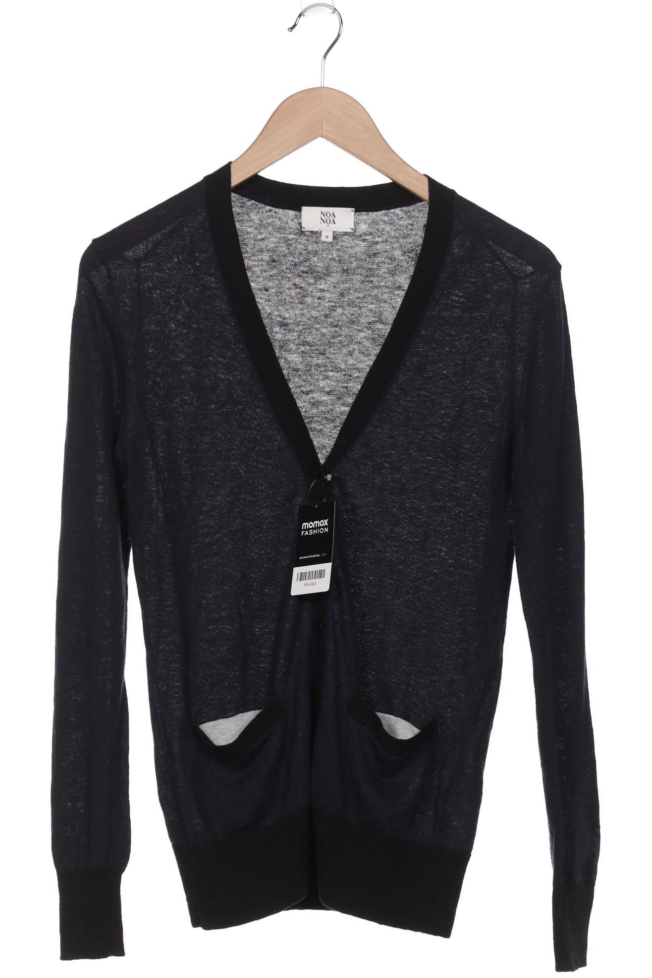 

Noa Noa Damen Strickjacke, marineblau, Gr. 36
