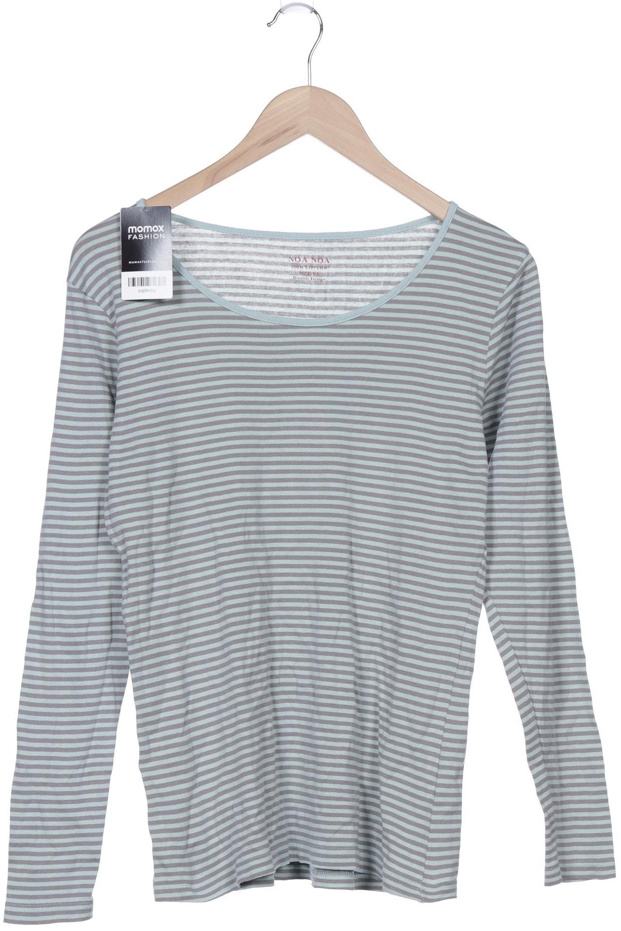 

Noa Noa Damen Langarmshirt, grau, Gr. 44