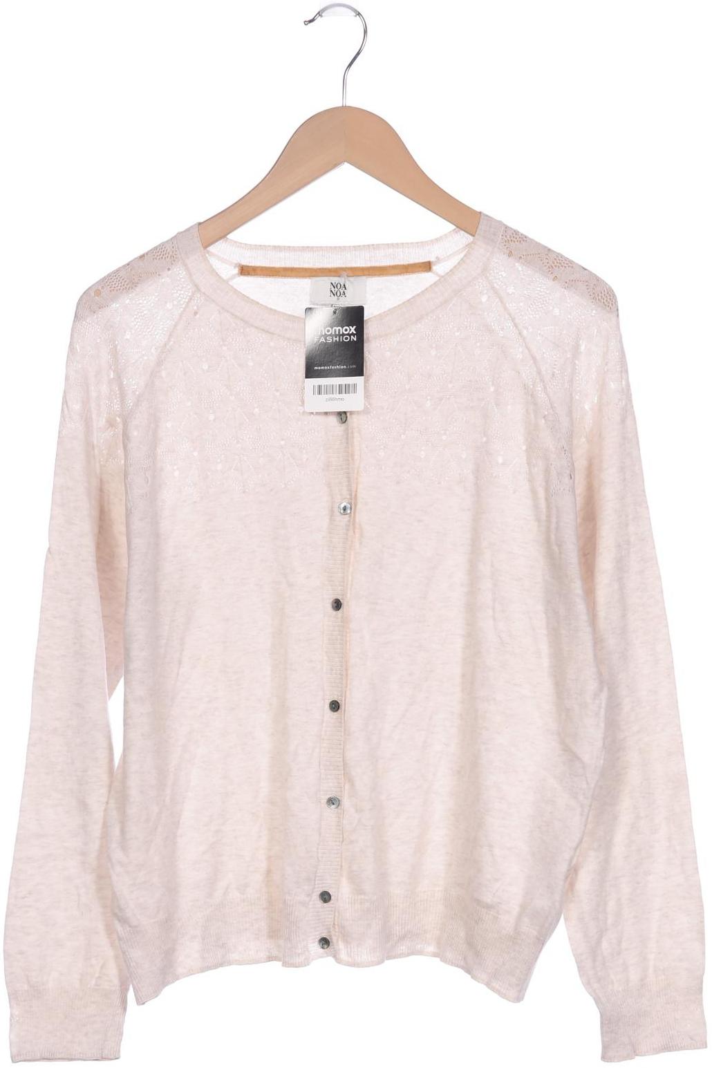 

Noa Noa Damen Strickjacke, cremeweiß, Gr. 46