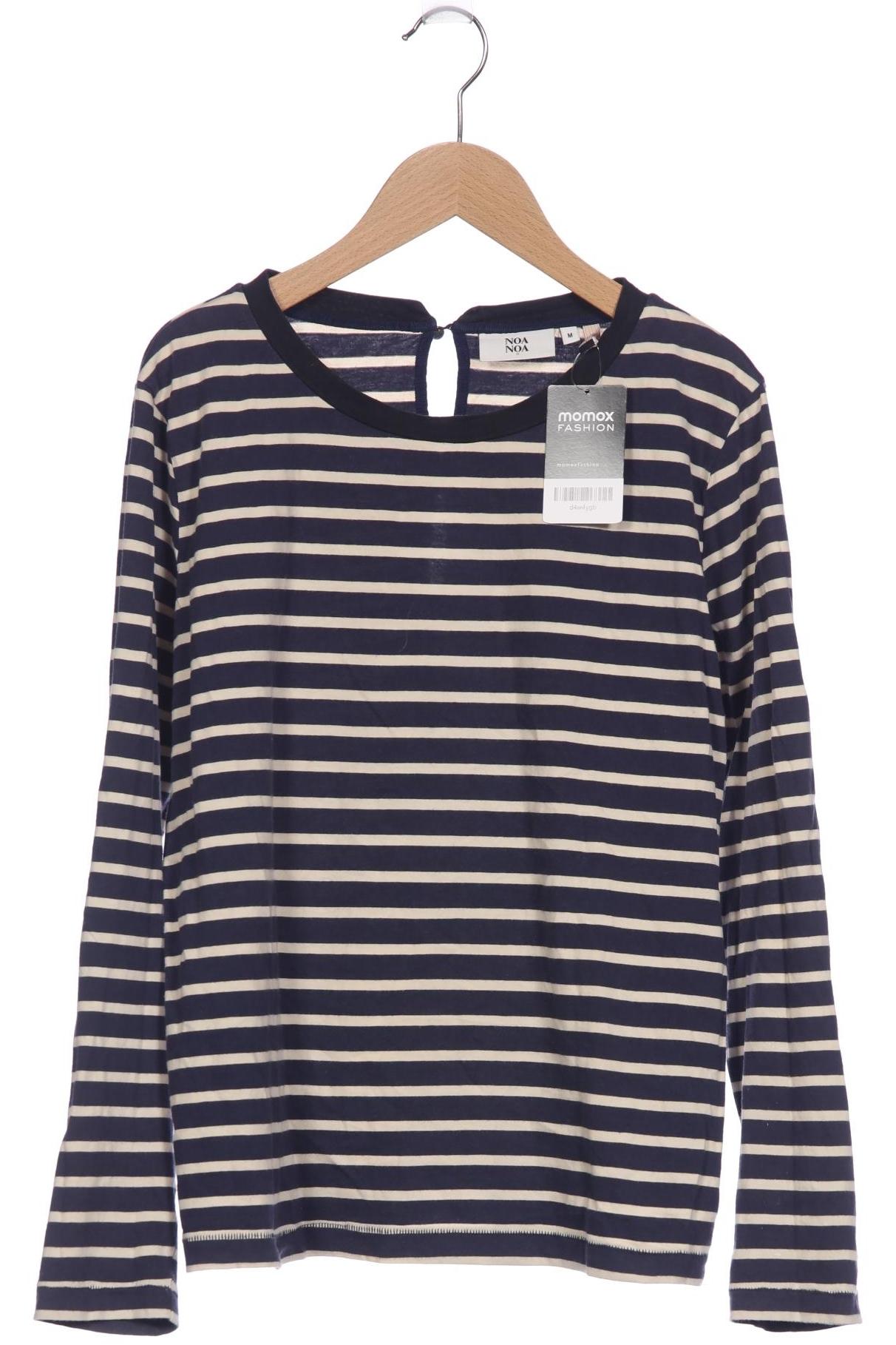 

Noa Noa Damen Langarmshirt, marineblau, Gr. 38