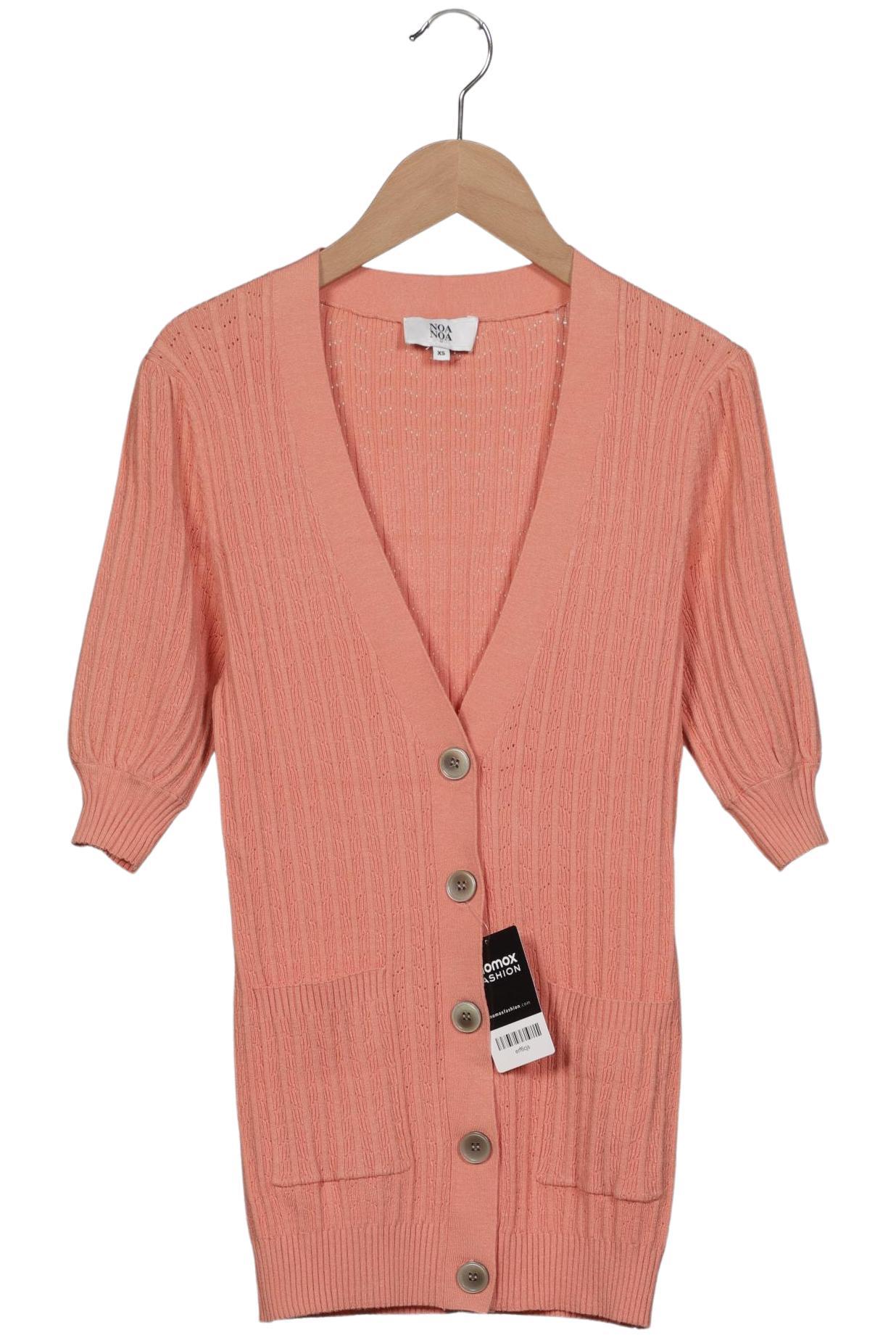 

Noa Noa Damen Strickjacke, pink, Gr. 34