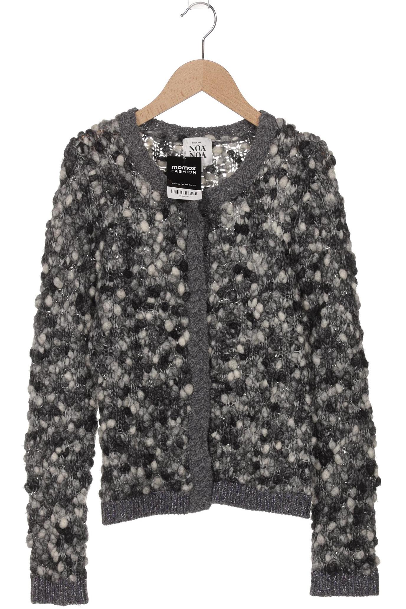 

Noa Noa Damen Strickjacke, grau, Gr. 38