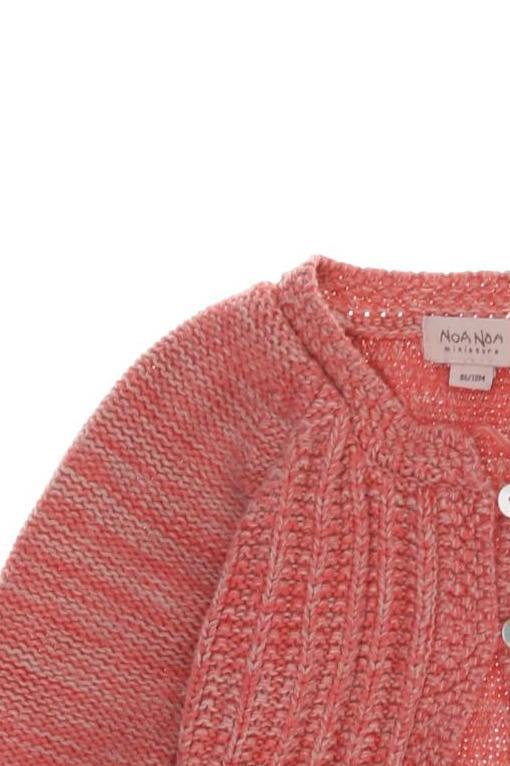Thumbnail - Noa Noa Mädchen Strickjacke, pink, Gr. 92