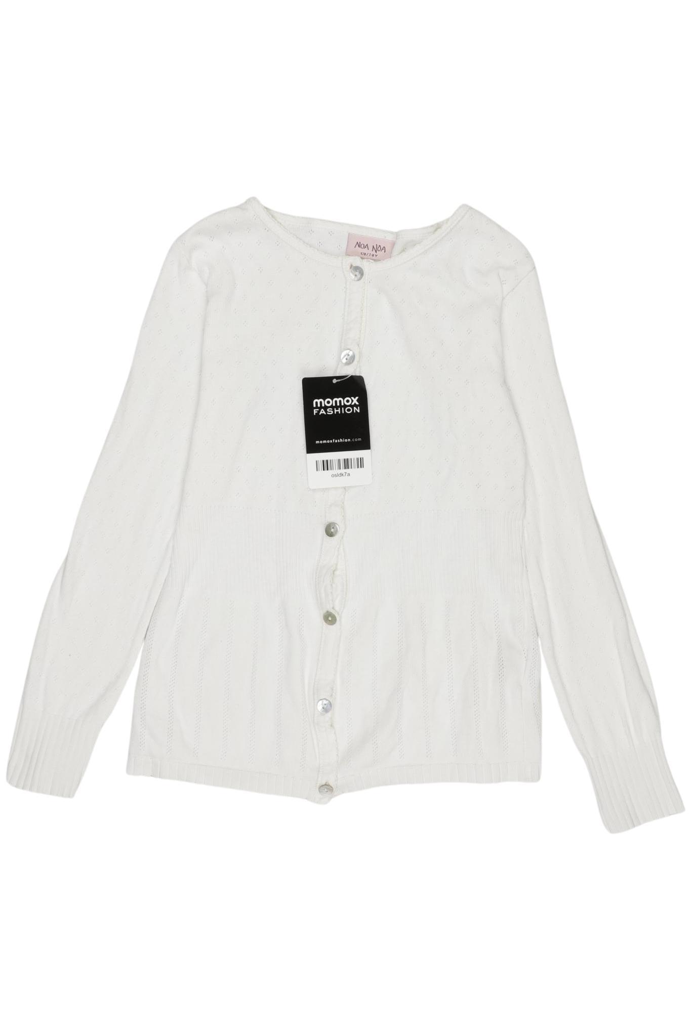 

Noa Noa Damen Strickjacke, cremeweiß, Gr. 128