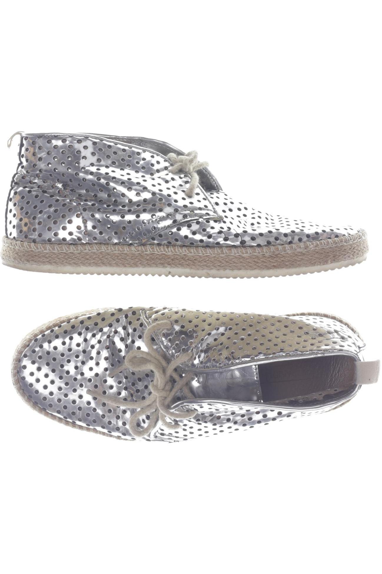 

Nobrand Damen Halbschuh, silber, Gr. 36