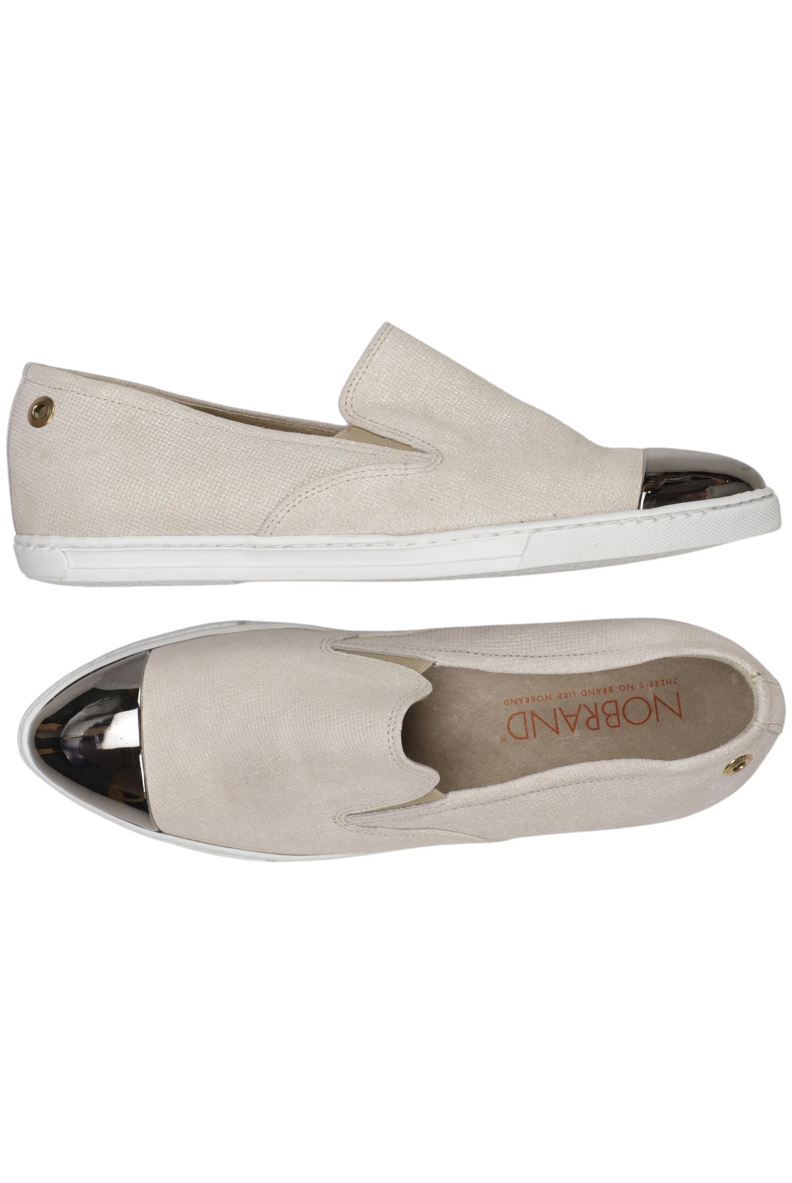 

Nobrand Damen Halbschuh, beige, Gr. 38