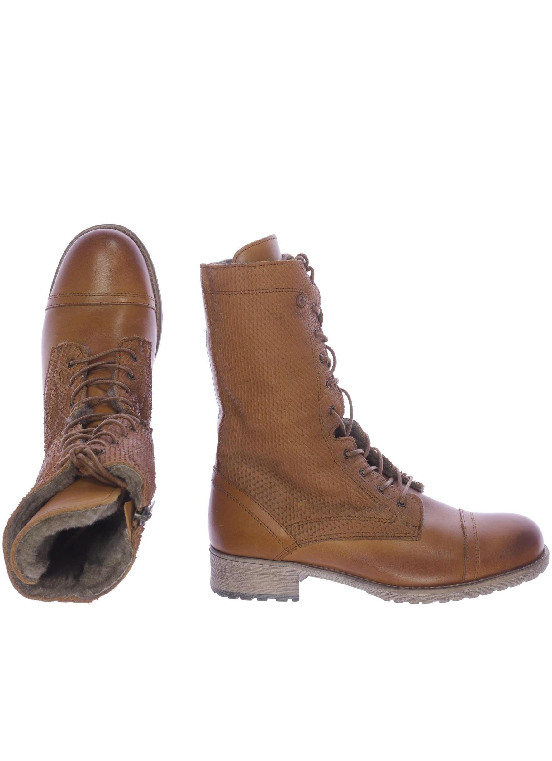 Thumbnail - Nobrand Damen Stiefel, orange, Gr. 38
