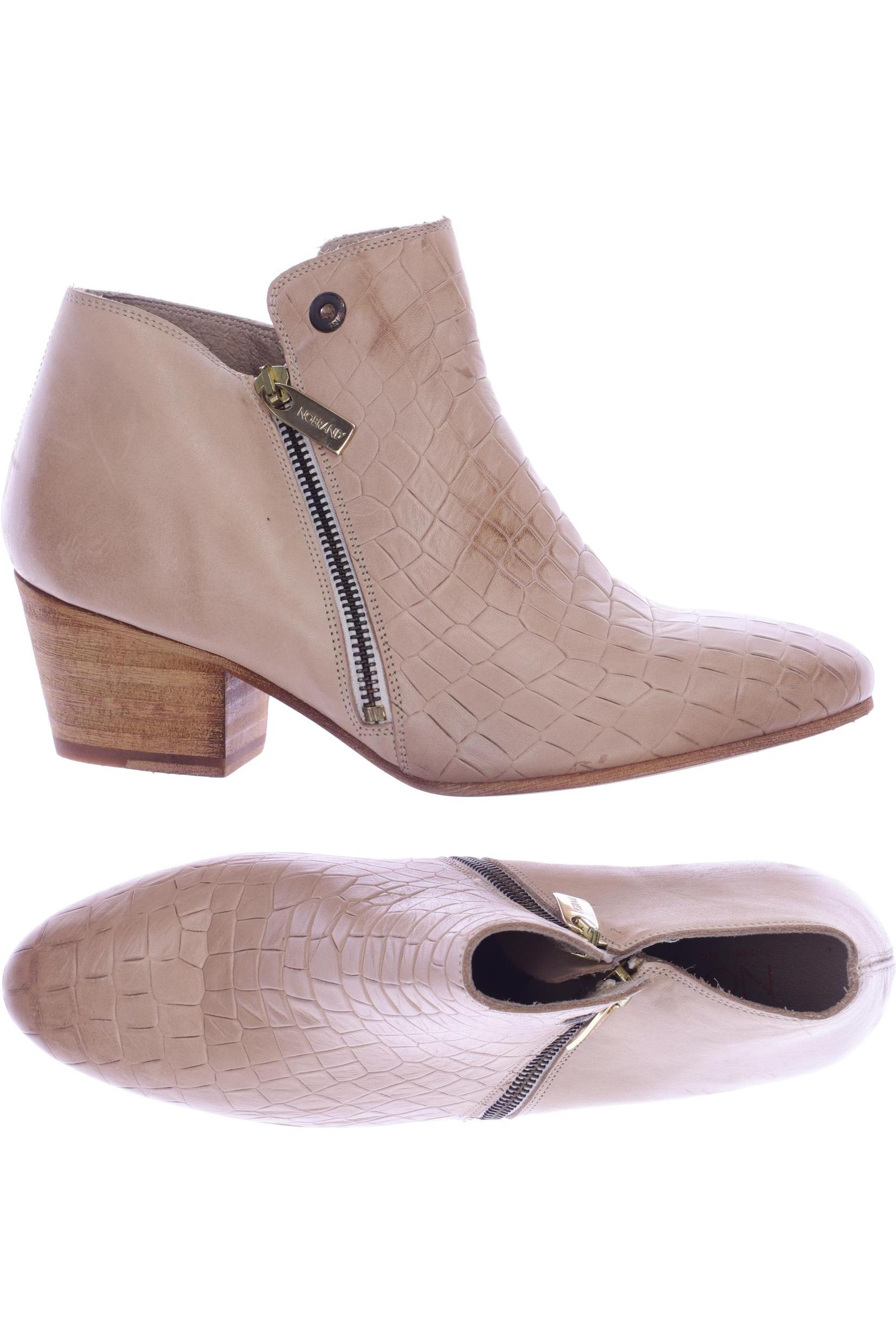 

NOBRAND Damen Stiefelette, beige