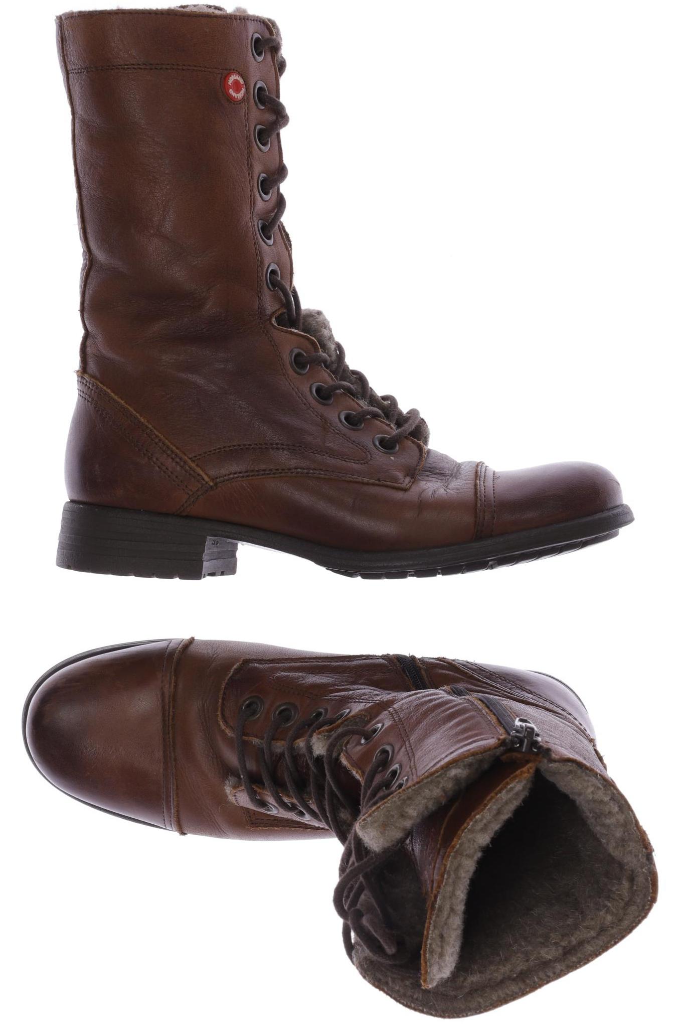 

Nobrand Damen Stiefelette, braun, Gr. 37