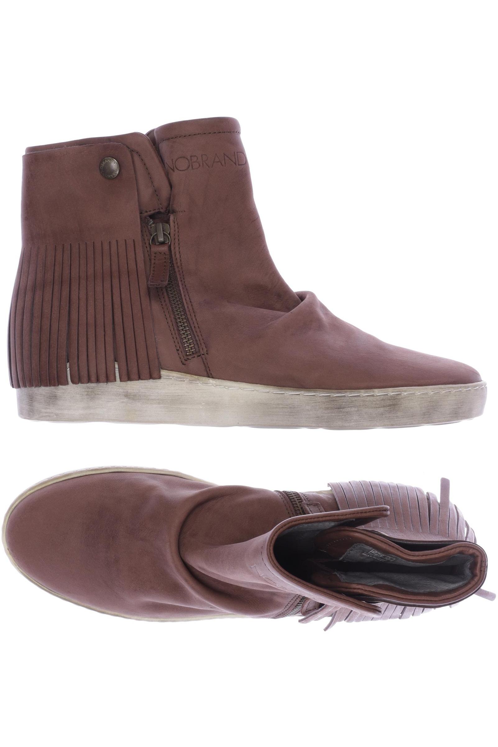 

NOBRAND Damen Stiefelette, braun