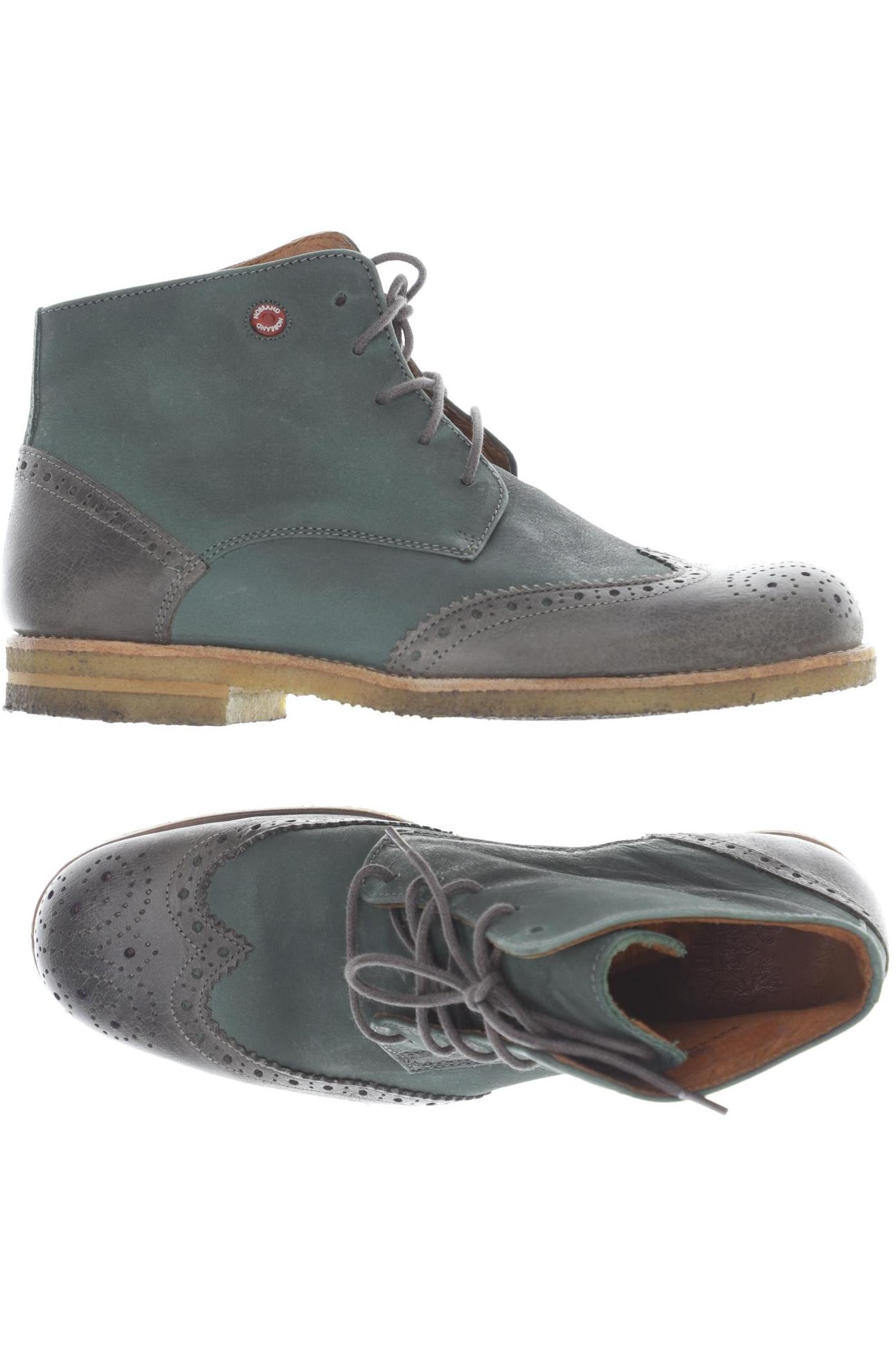 

Nobrand Damen Stiefelette, türkis, Gr. 40
