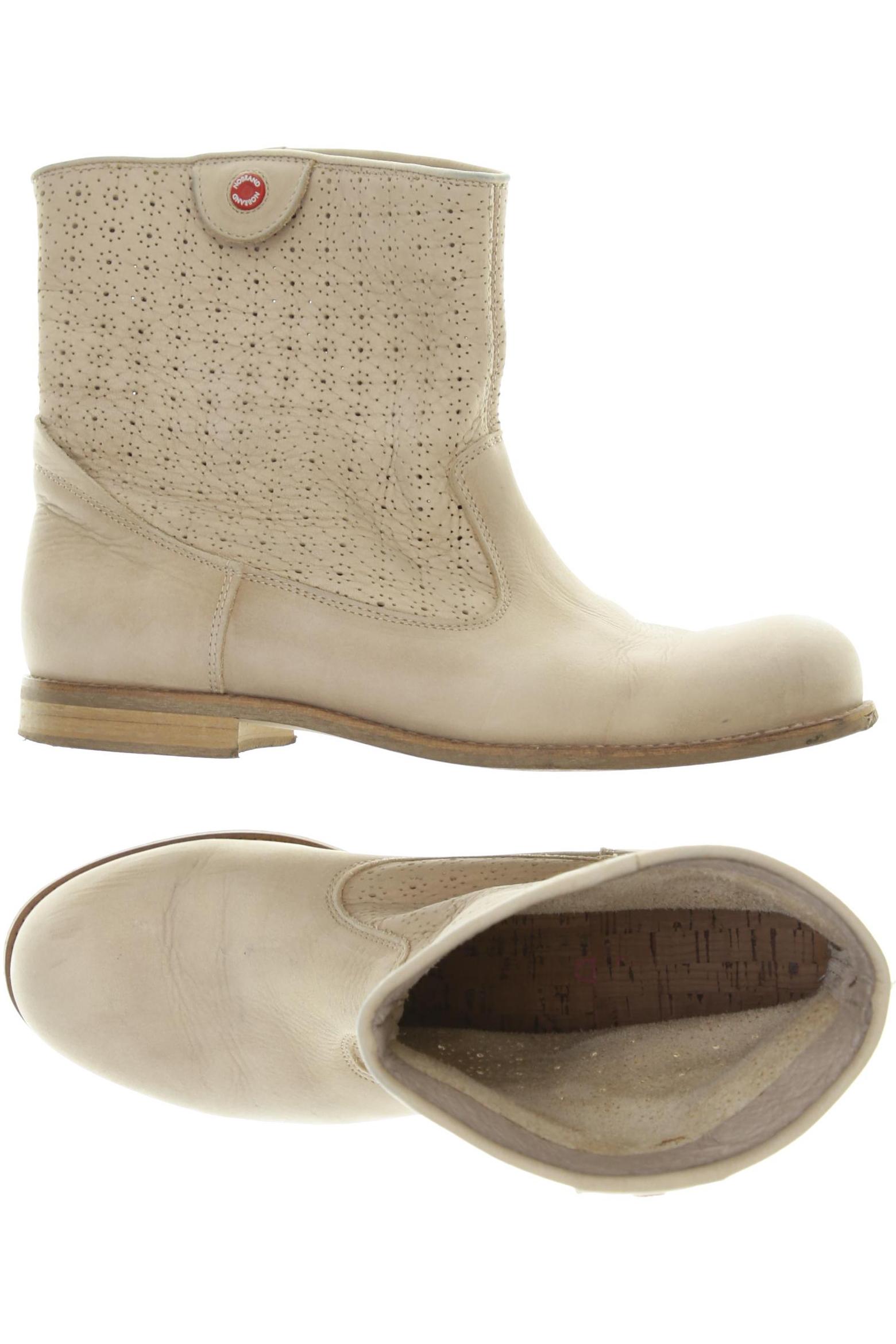 

Nobrand Damen Stiefelette, beige, Gr. 41