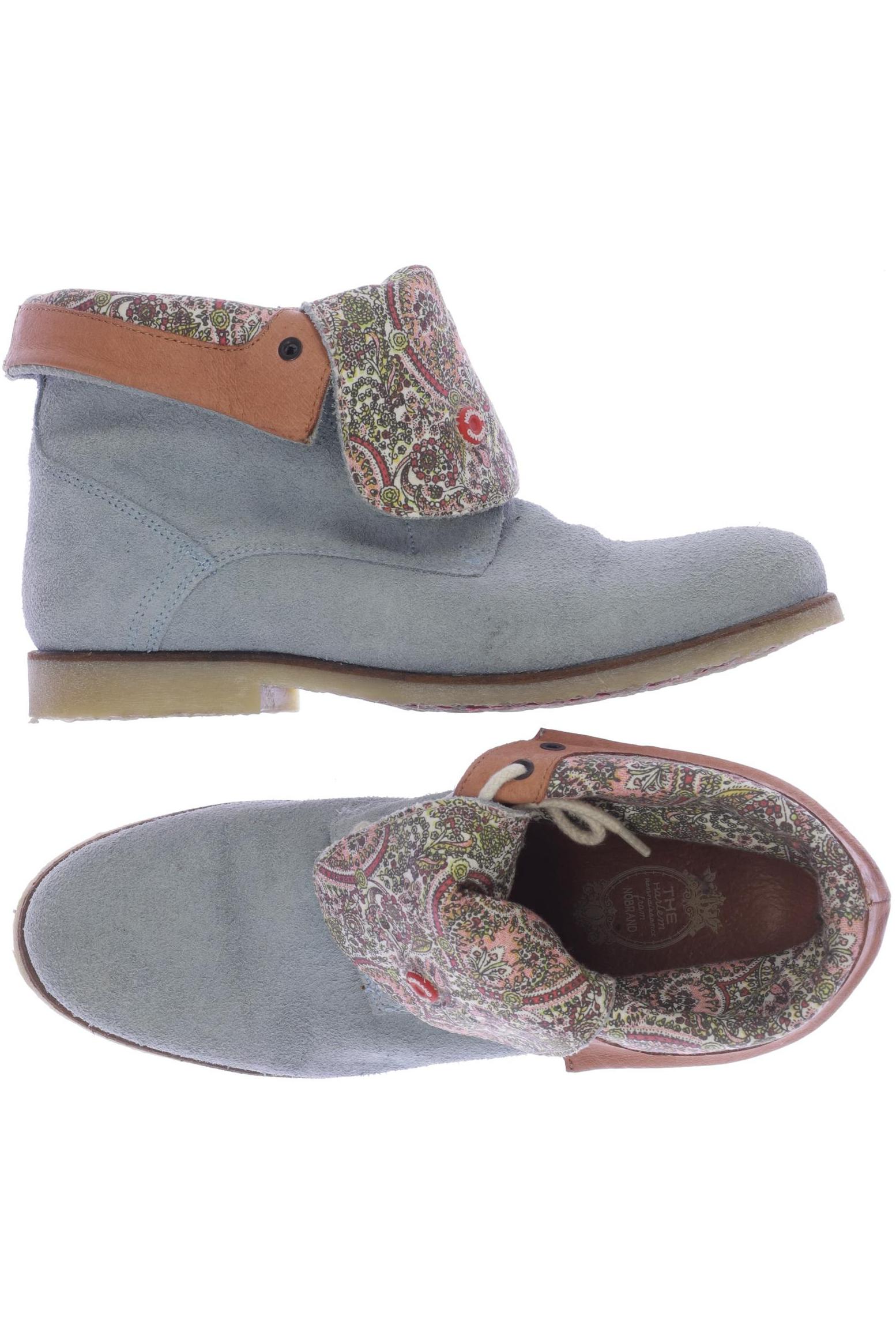 

Nobrand Damen Stiefelette, türkis, Gr. 39