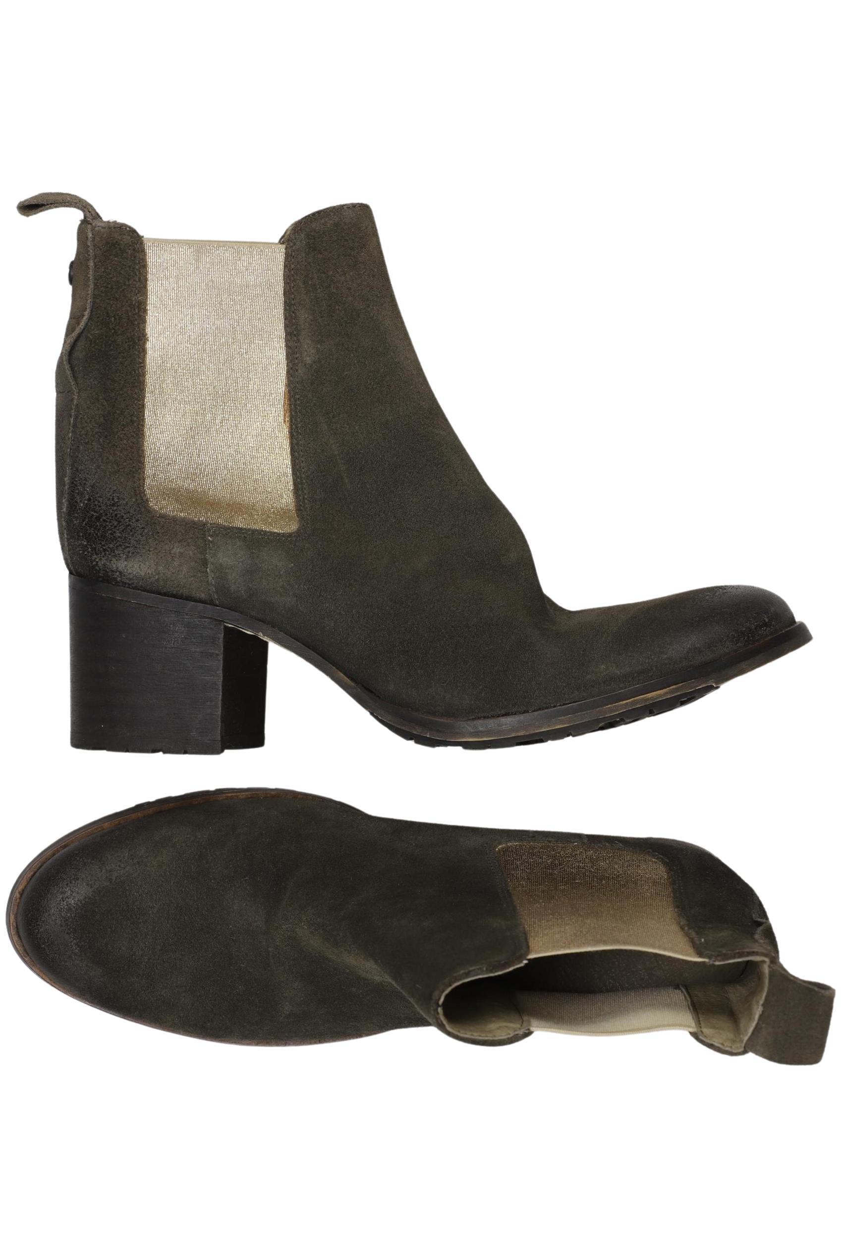 Thumbnail - Nobrand Damen Stiefelette, grün, Gr. 38
