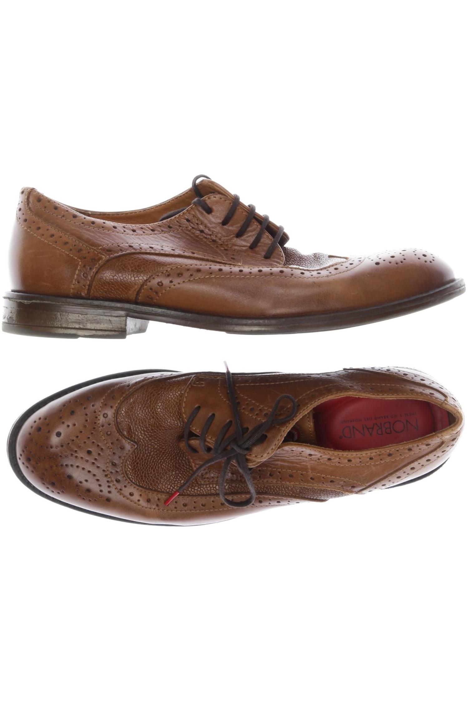 

Nobrand Herren Halbschuh, braun, Gr. 40