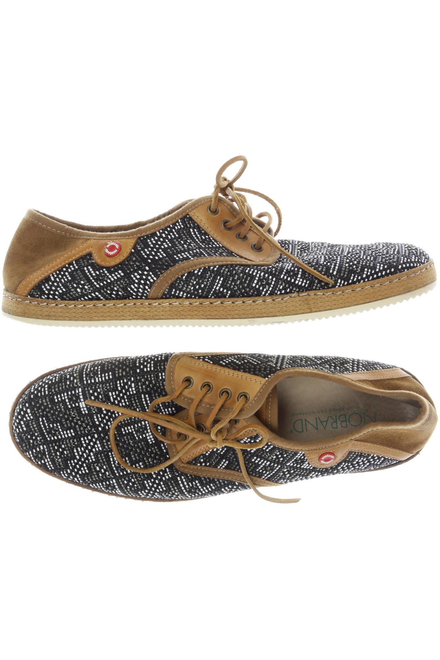 

Nobrand Herren Halbschuh, schwarz, Gr. 46