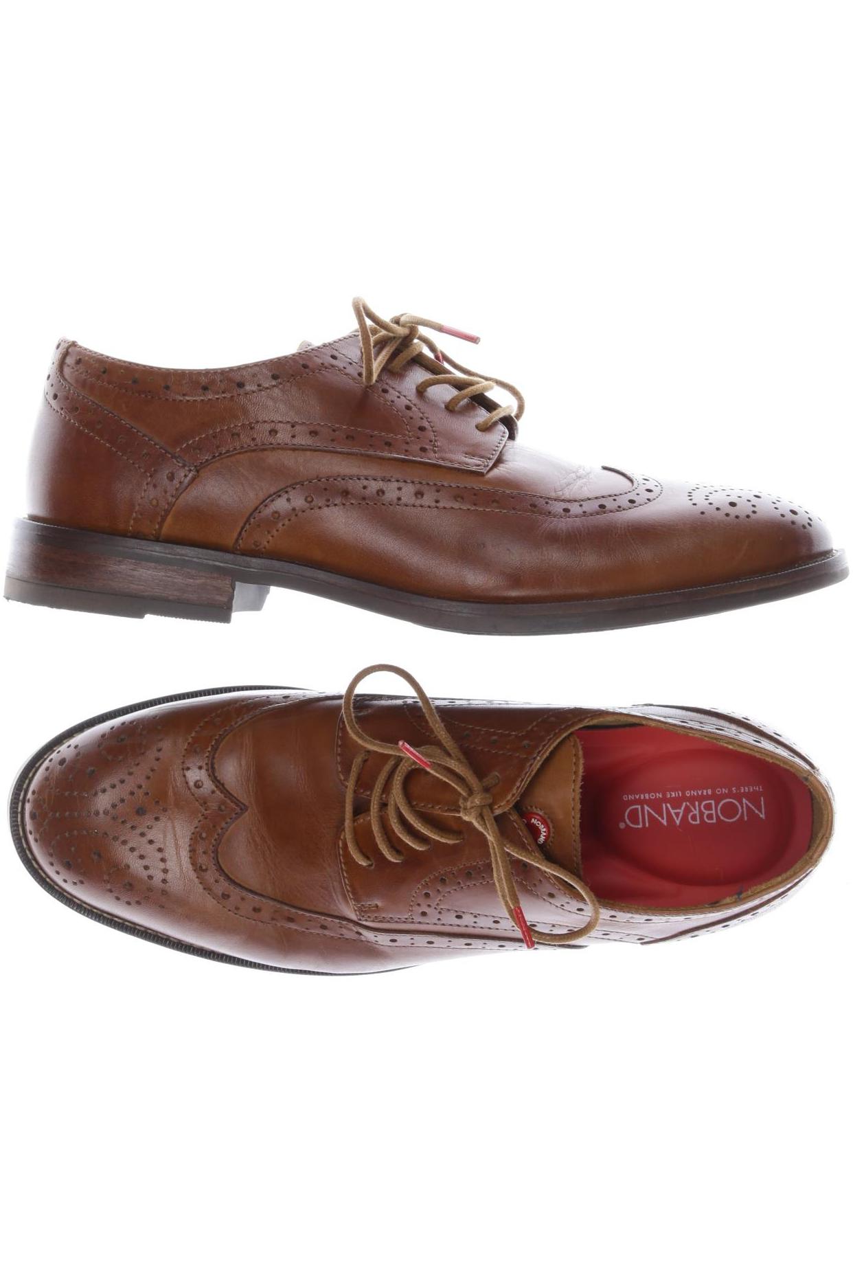 

Nobrand Herren Halbschuh, braun, Gr. 40