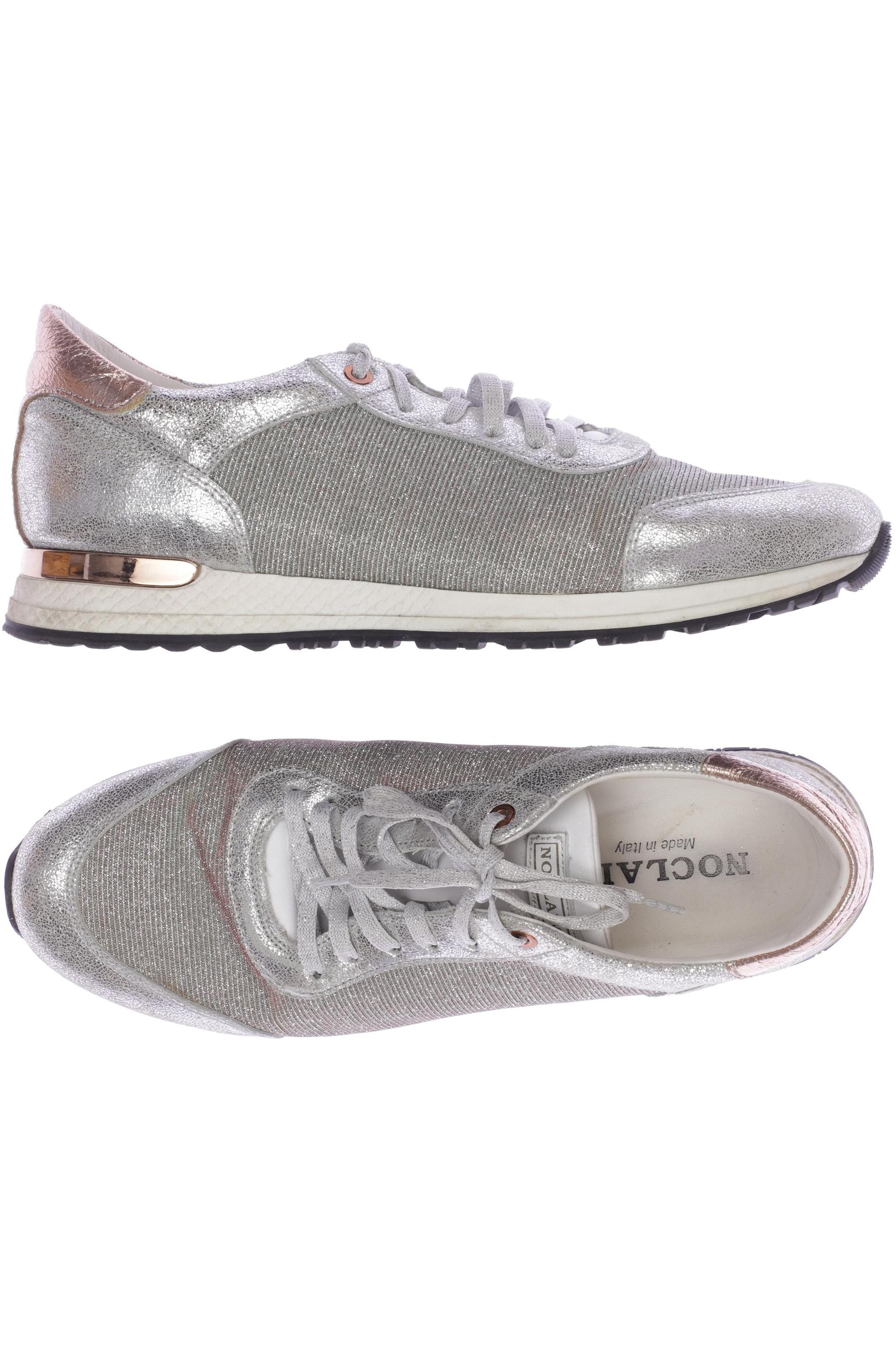Thumbnail - Noclaim Damen Sneakers, silber, Gr. 42