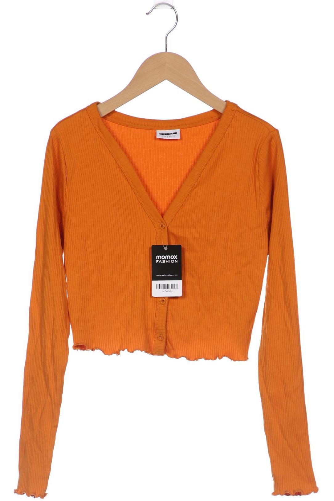 

Noisy May Damen Strickjacke, orange, Gr. 36