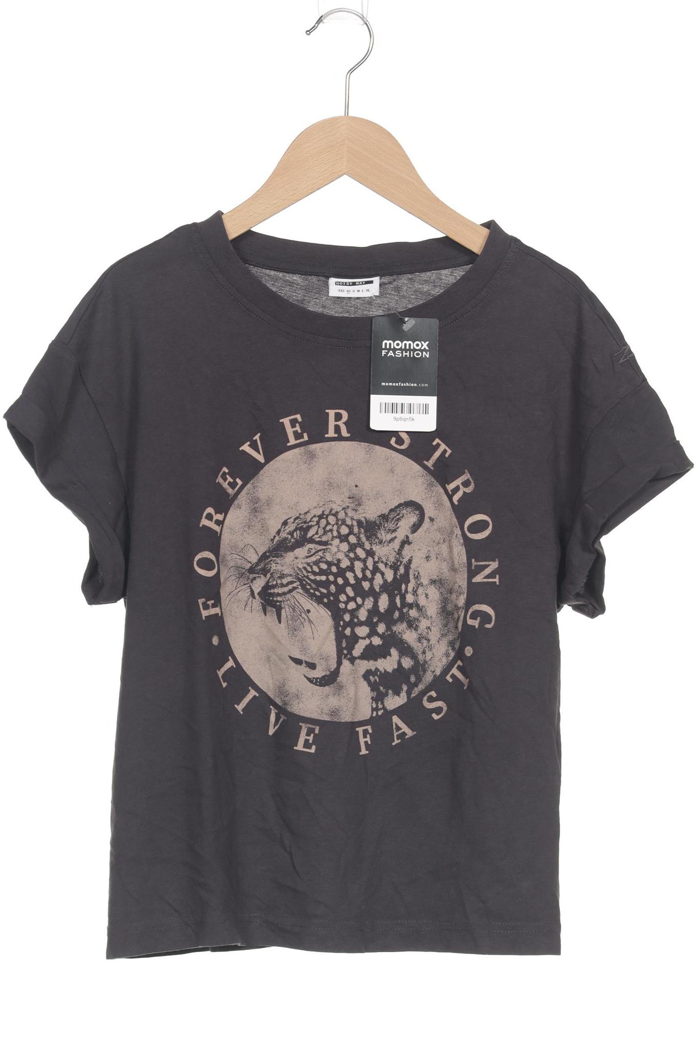 

Noisy May Damen T-Shirt, grau, Gr. 34