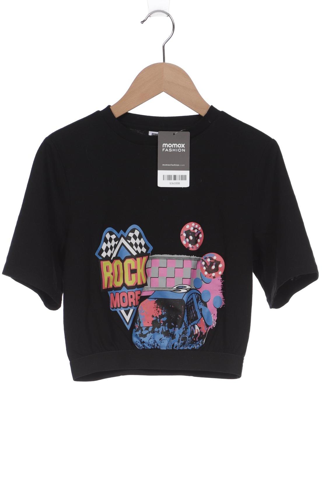 

Noisy May Damen T-Shirt, schwarz, Gr. 34