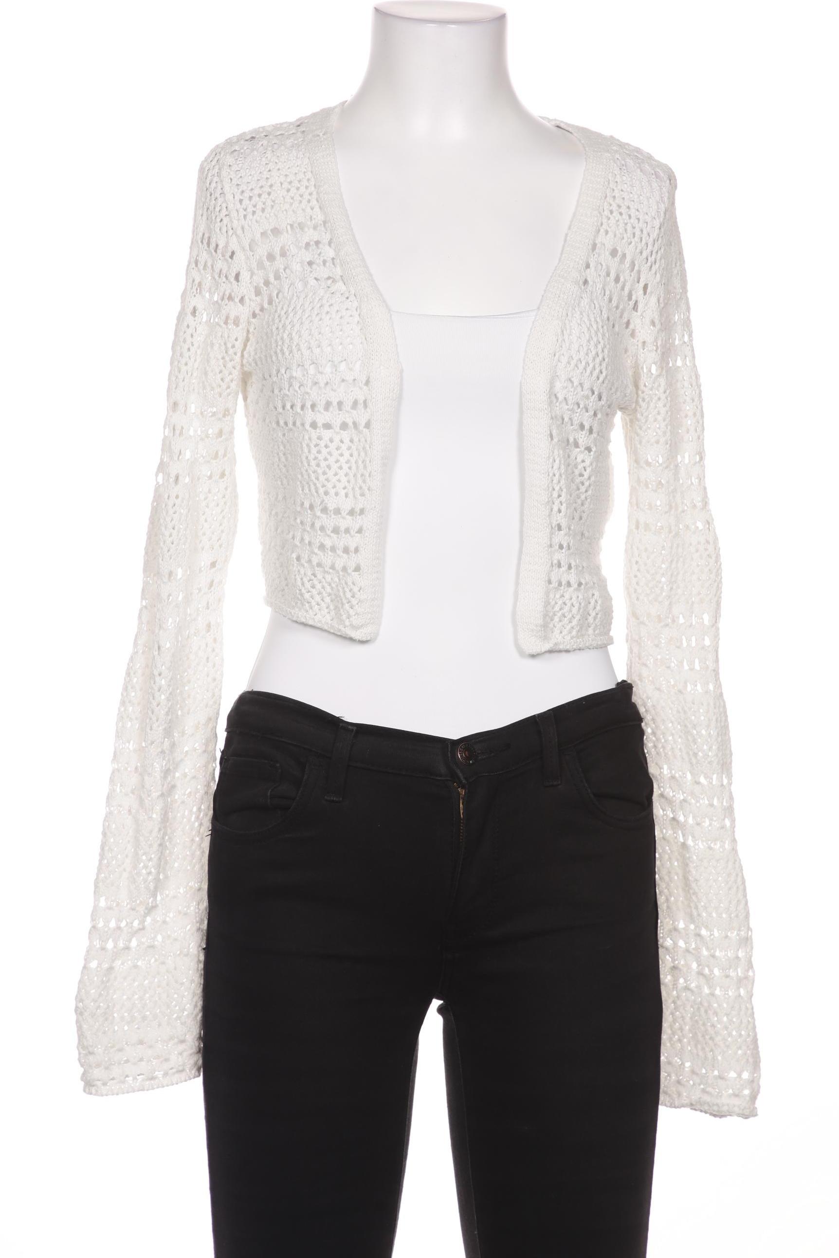 

Noisy May Damen Strickjacke, weiß, Gr. 34