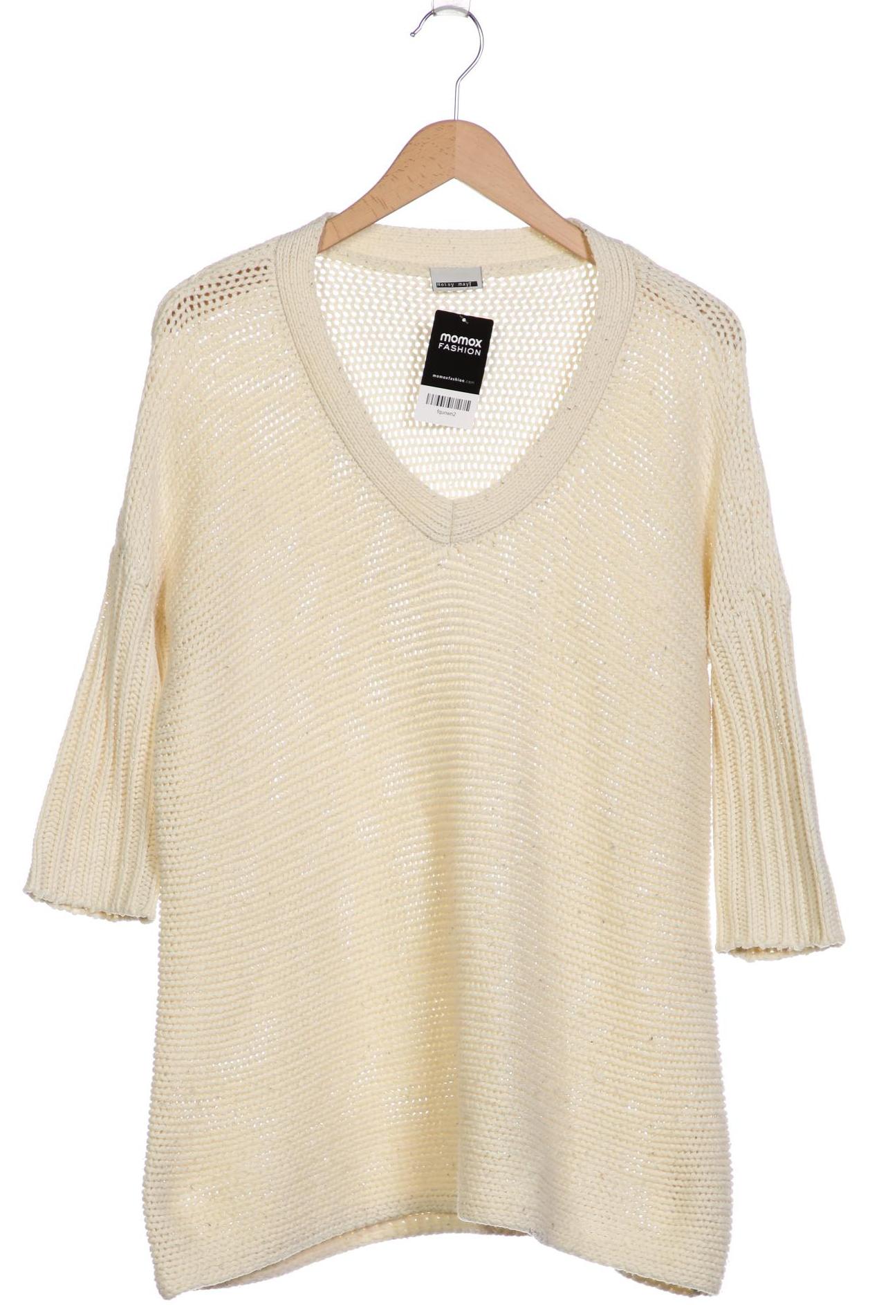 Thumbnail - Noisy May Damen Pullover, cremeweiß, Gr. 34