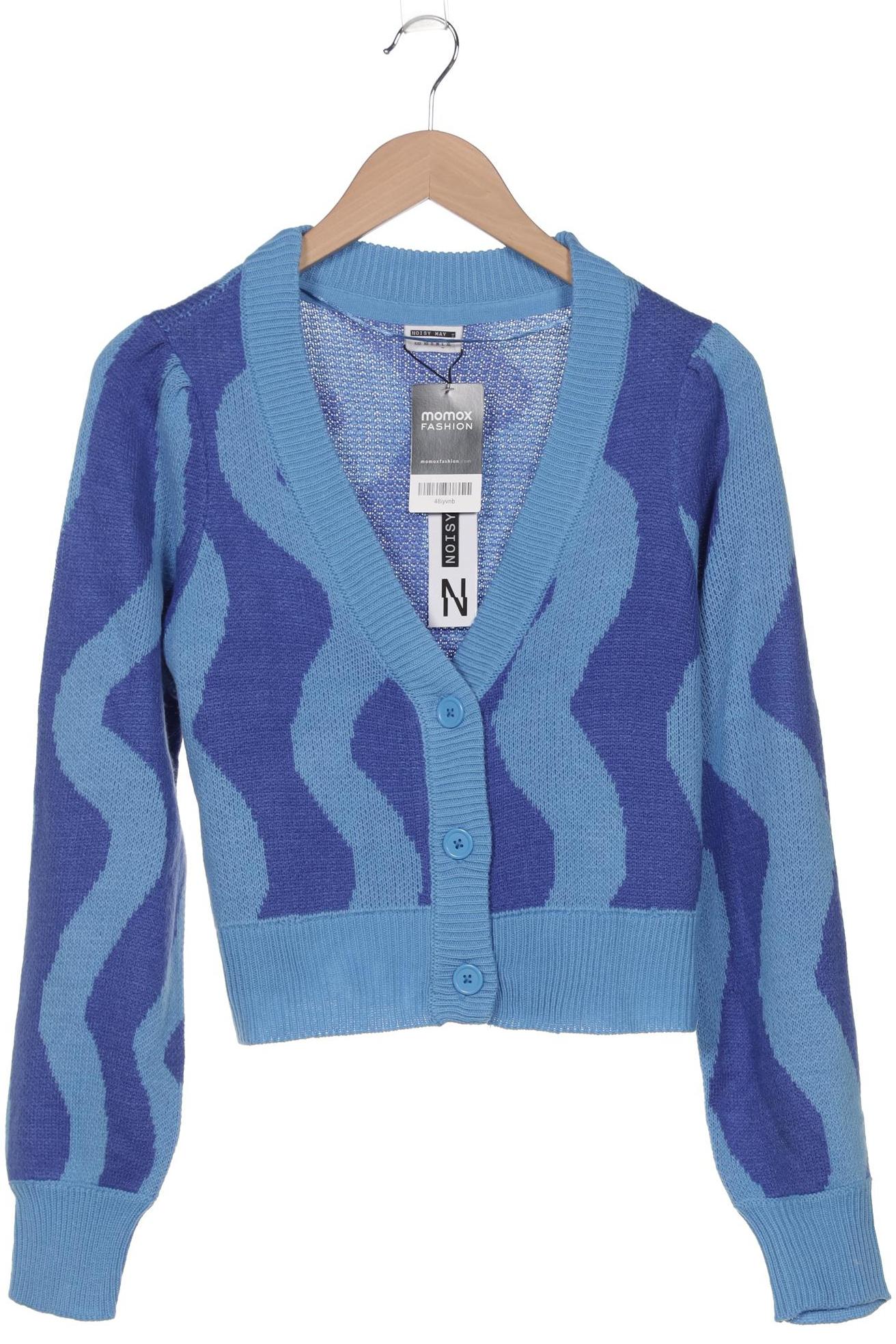

Noisy May Damen Strickjacke, blau, Gr. 42