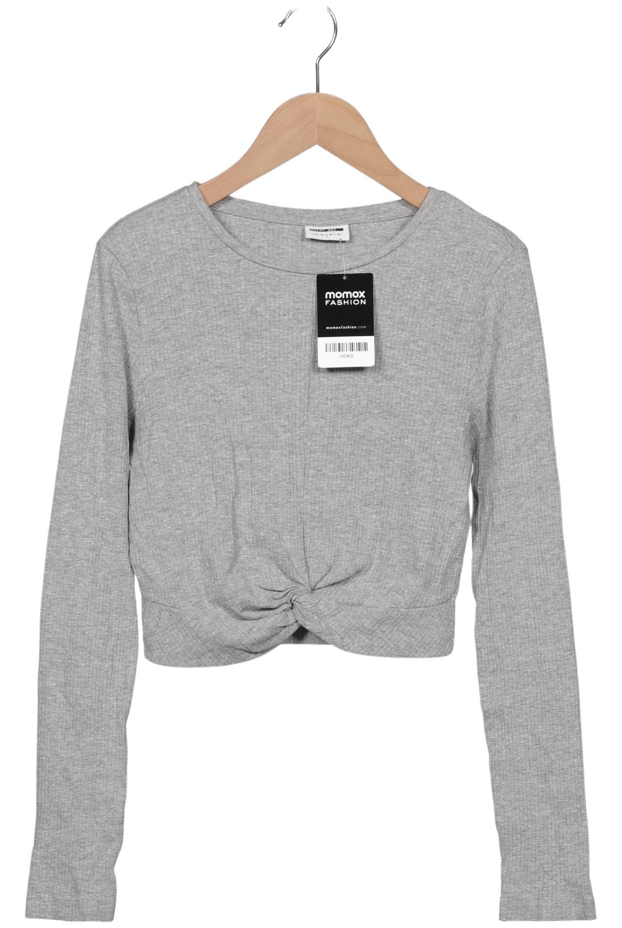 

Noisy May Damen Langarmshirt, grau, Gr. 36