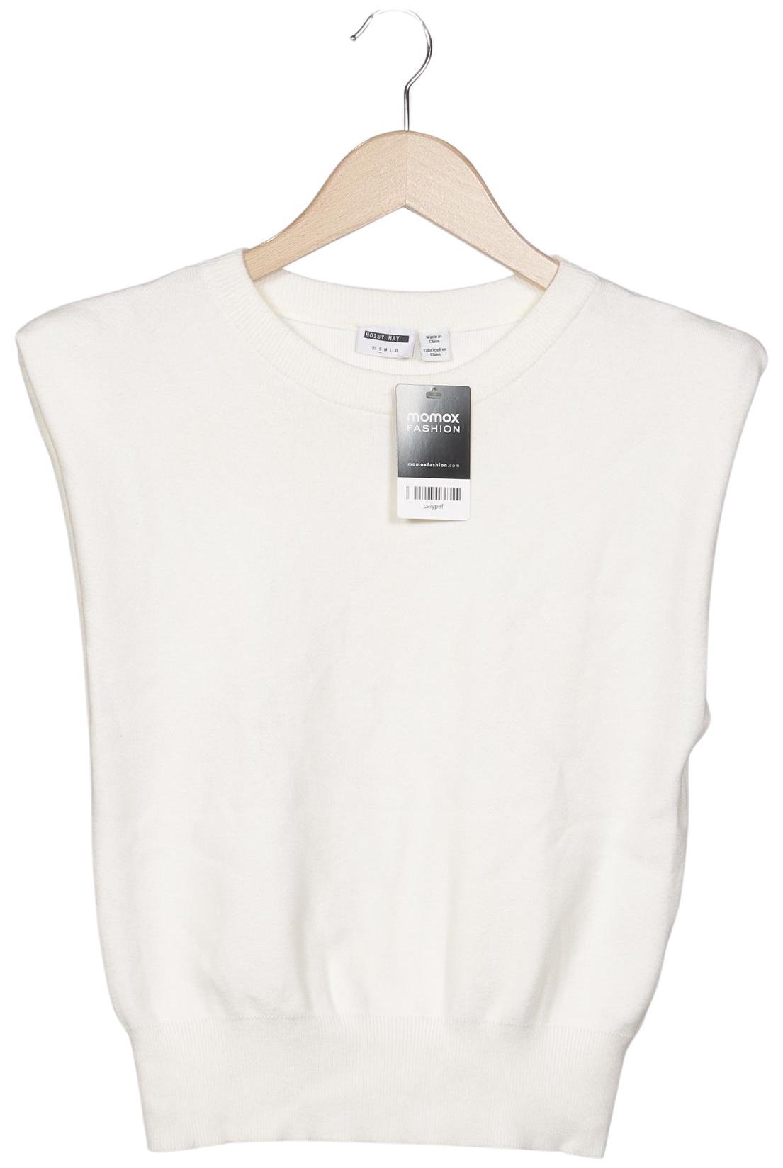 

Noisy May Damen Pullover, weiß, Gr. 36