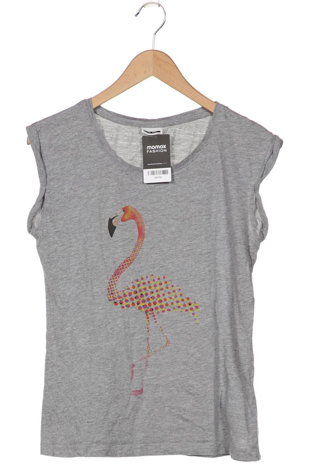 

Noisy May Damen T-Shirt, grau, Gr. 38