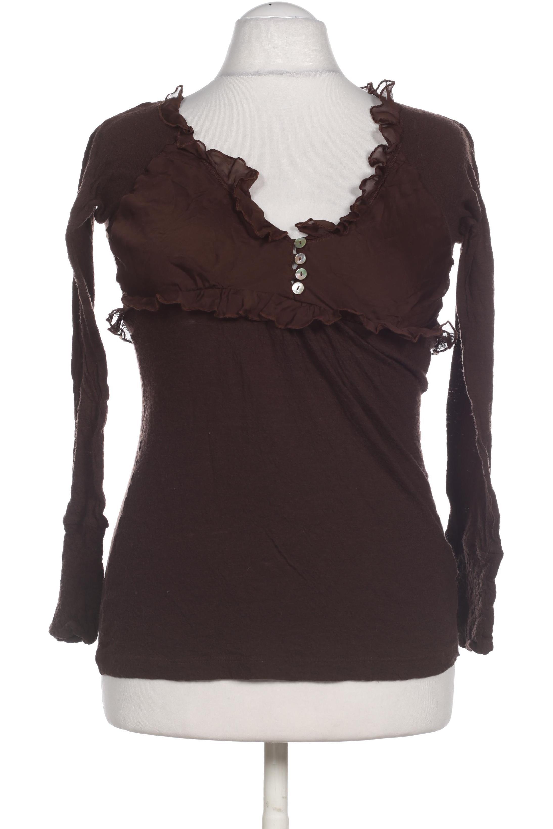 

Nolita Damen Bluse, braun, Gr.