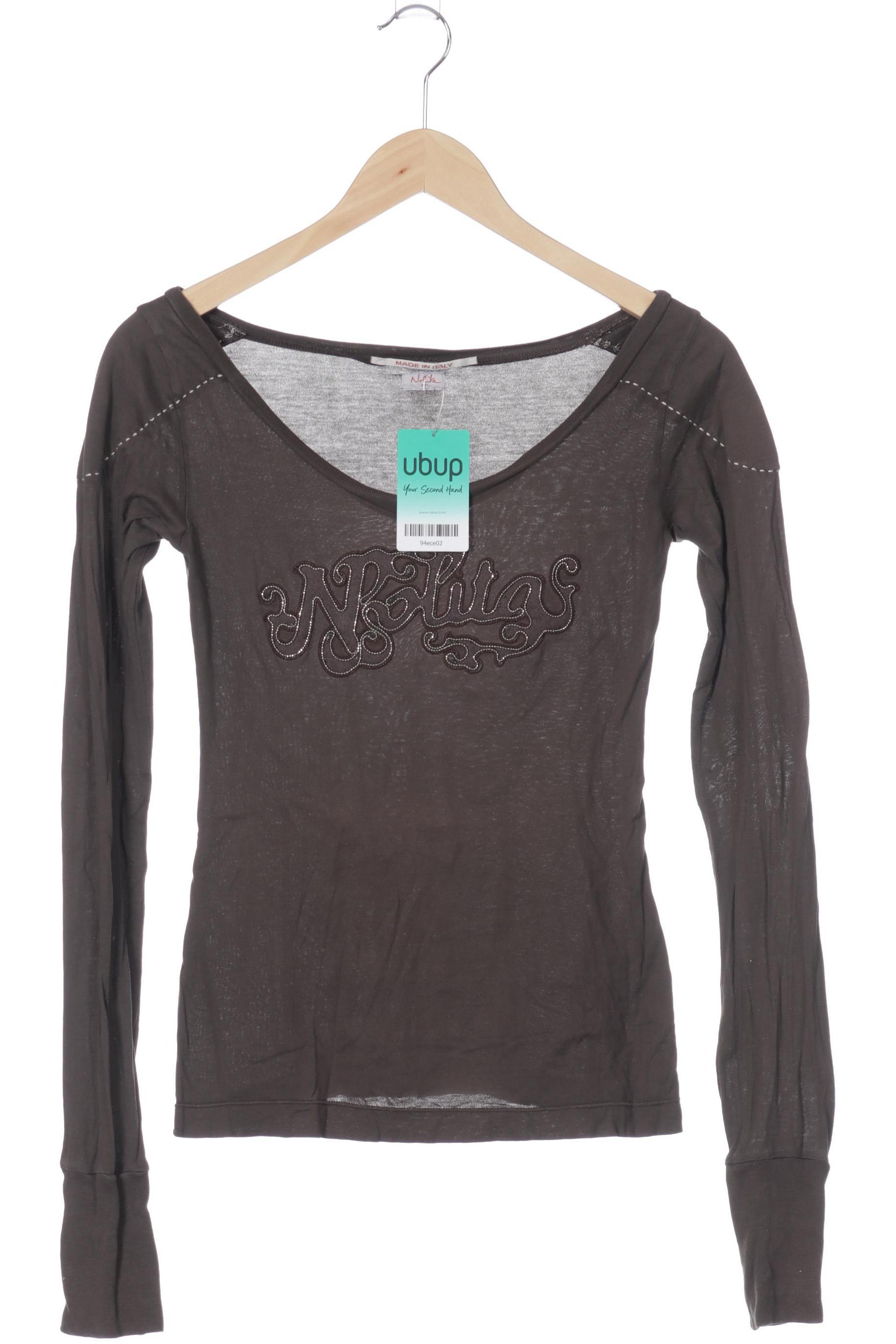 

Nolita Damen Langarmshirt, braun, Gr.