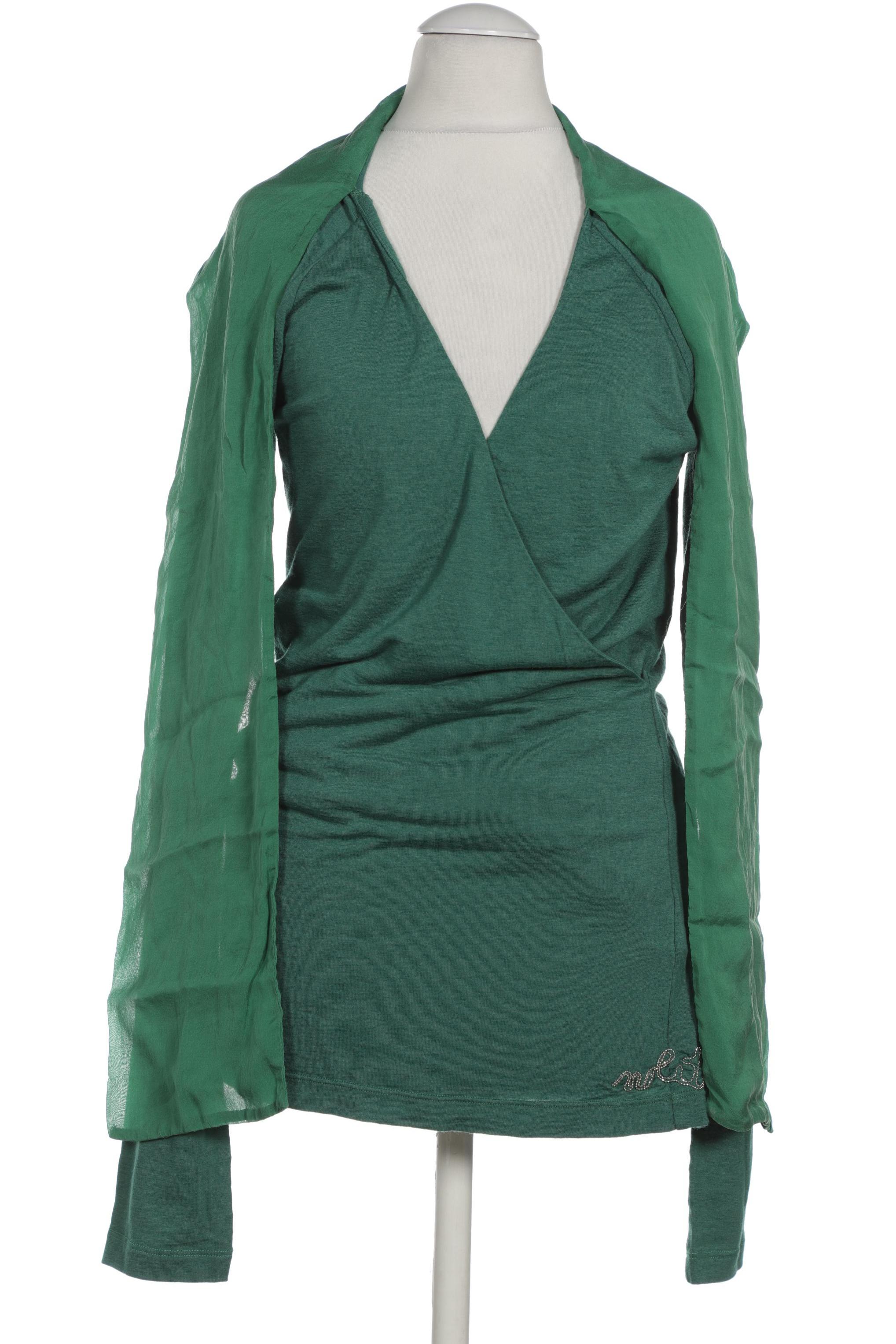 

Nolita Damen Langarmshirt, grün, Gr. 38