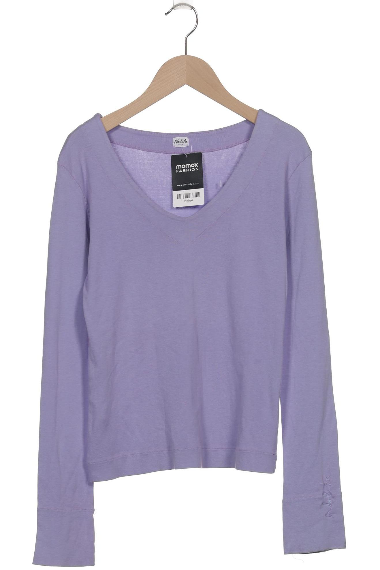 

Nolita Damen Langarmshirt, flieder, Gr. 34