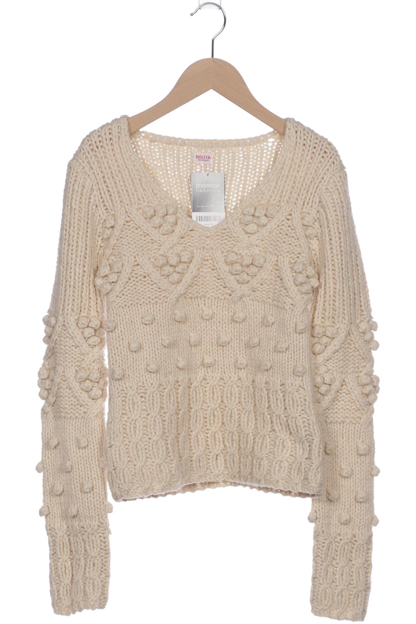 

Nolita Damen Pullover, cremeweiß, Gr. 36